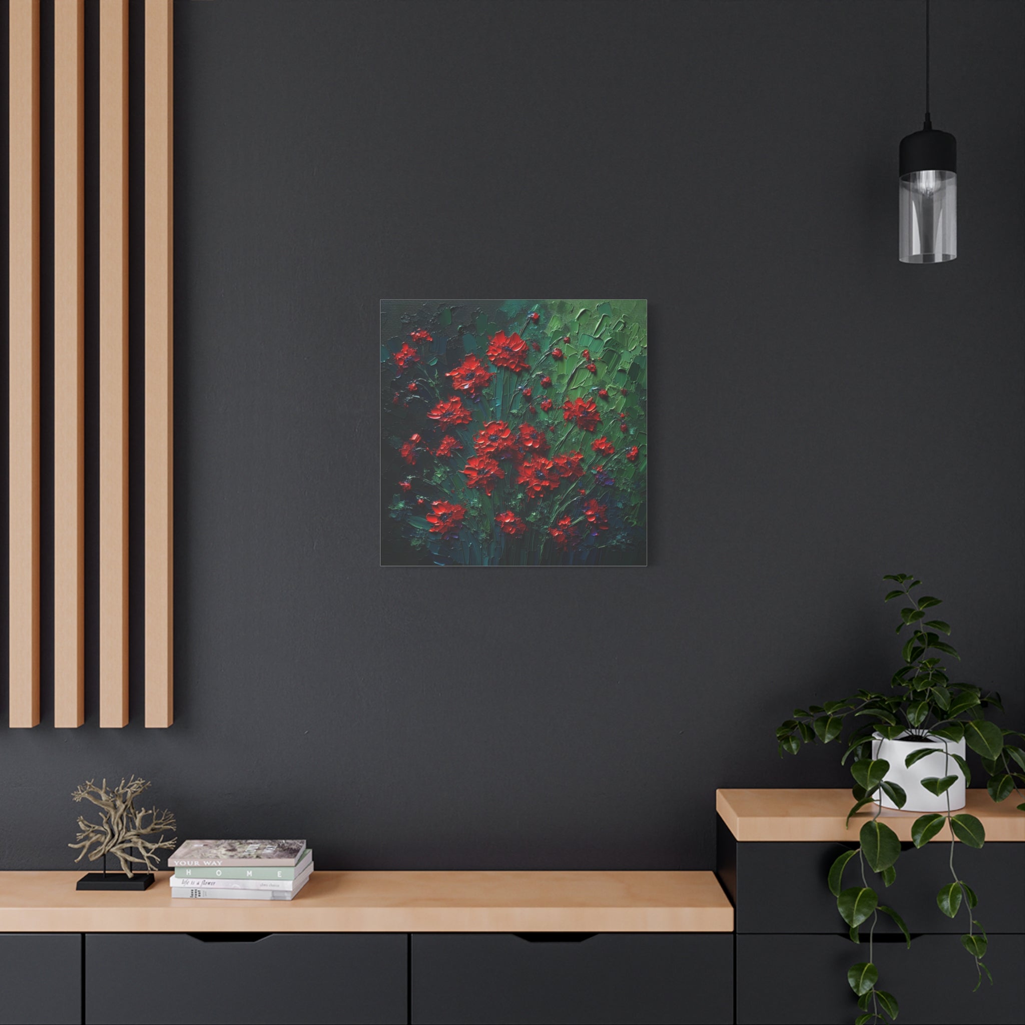 canvas-print-red-wildflowers-matte-canvas-impasto-oil-painting-stretched-wall-art-home-decor-floral-print-gift-for-nature-lov