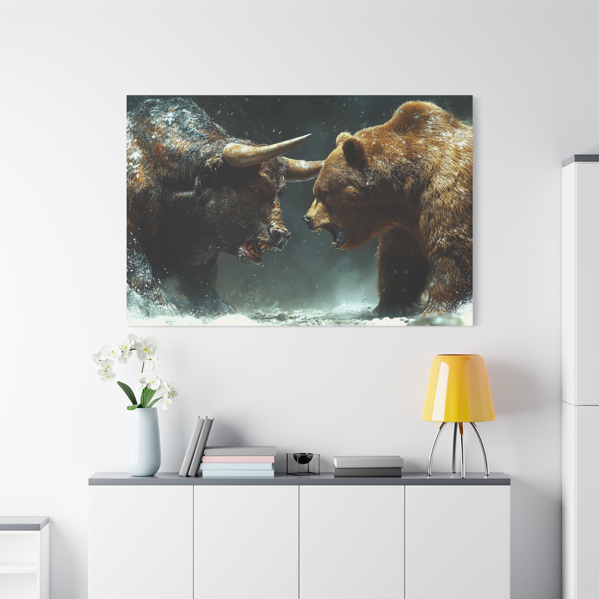 canvas-wall-art-bull-vs-bear-finance-crypto-stretched-canvas-stock-market-decor-wall-street-painting-investment-gift-financia