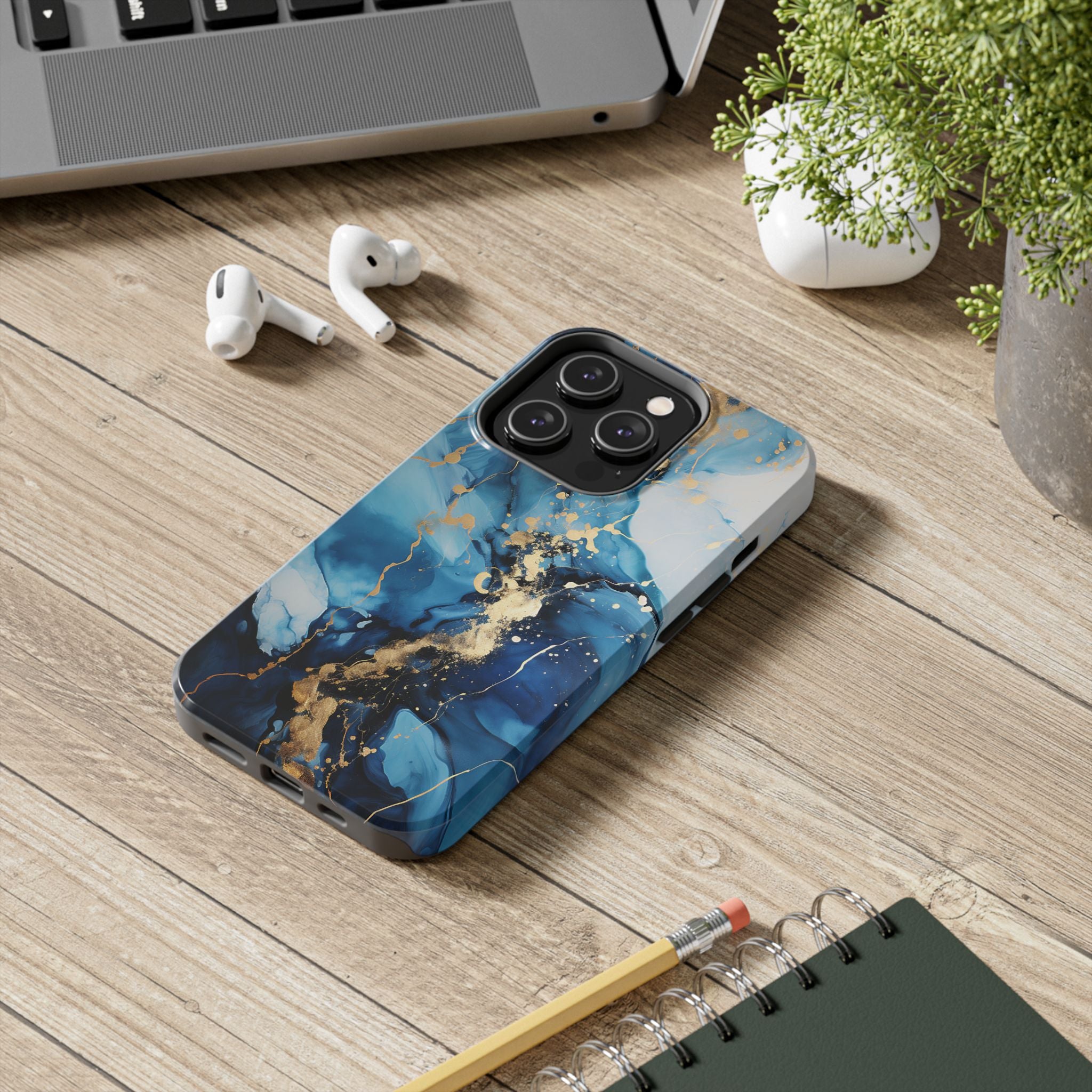 blue-gold-marble-iphone-tough-case-elegant-minimalist-protective-cover-stylish-phone-shell-hard-shell-iphone-case-trendy-acce