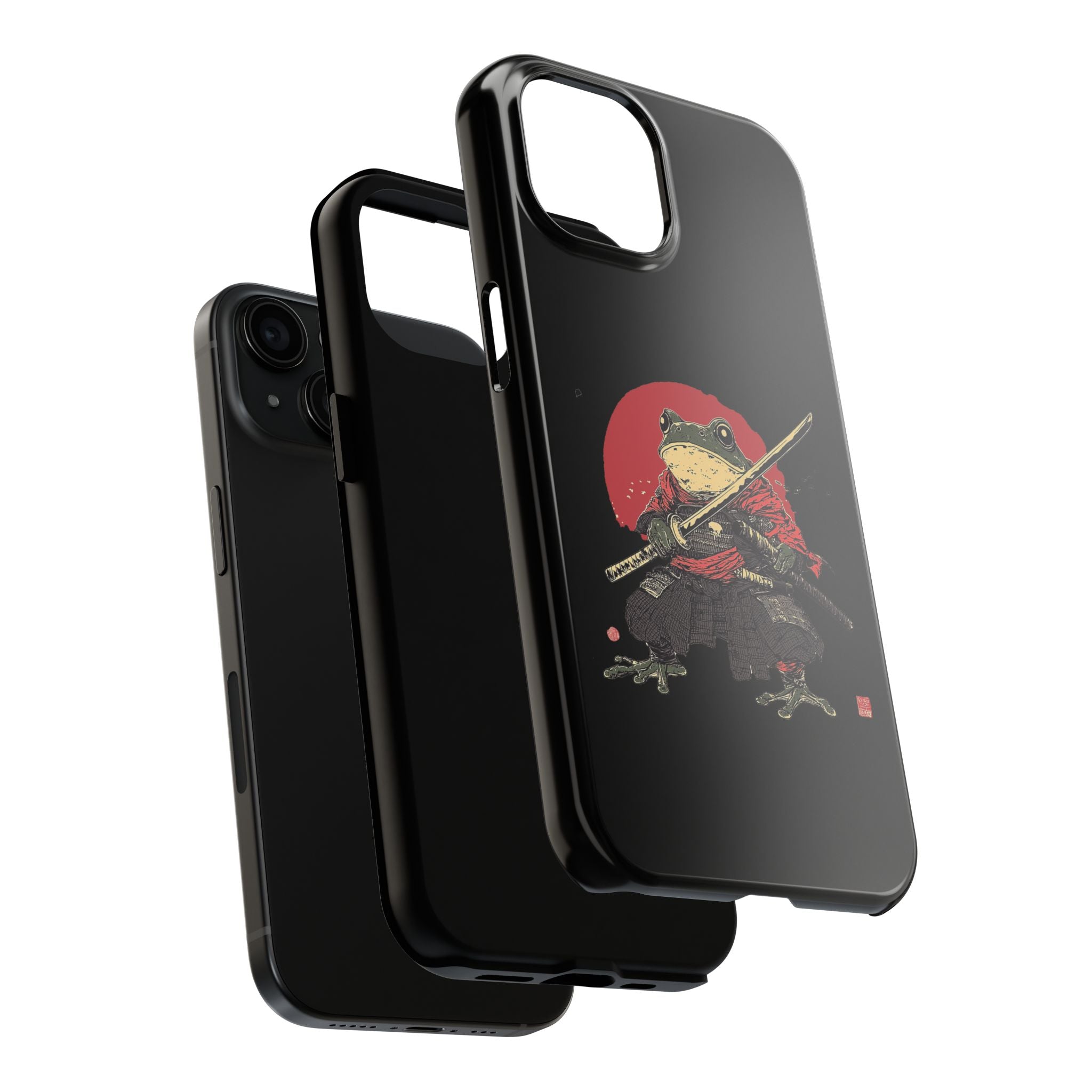 retro-vintage-ninja-frog-iphone-tough-case-red-sun-japanese-samurai-frog-design-ninja-warrior-black-iphone-hard-cover-1