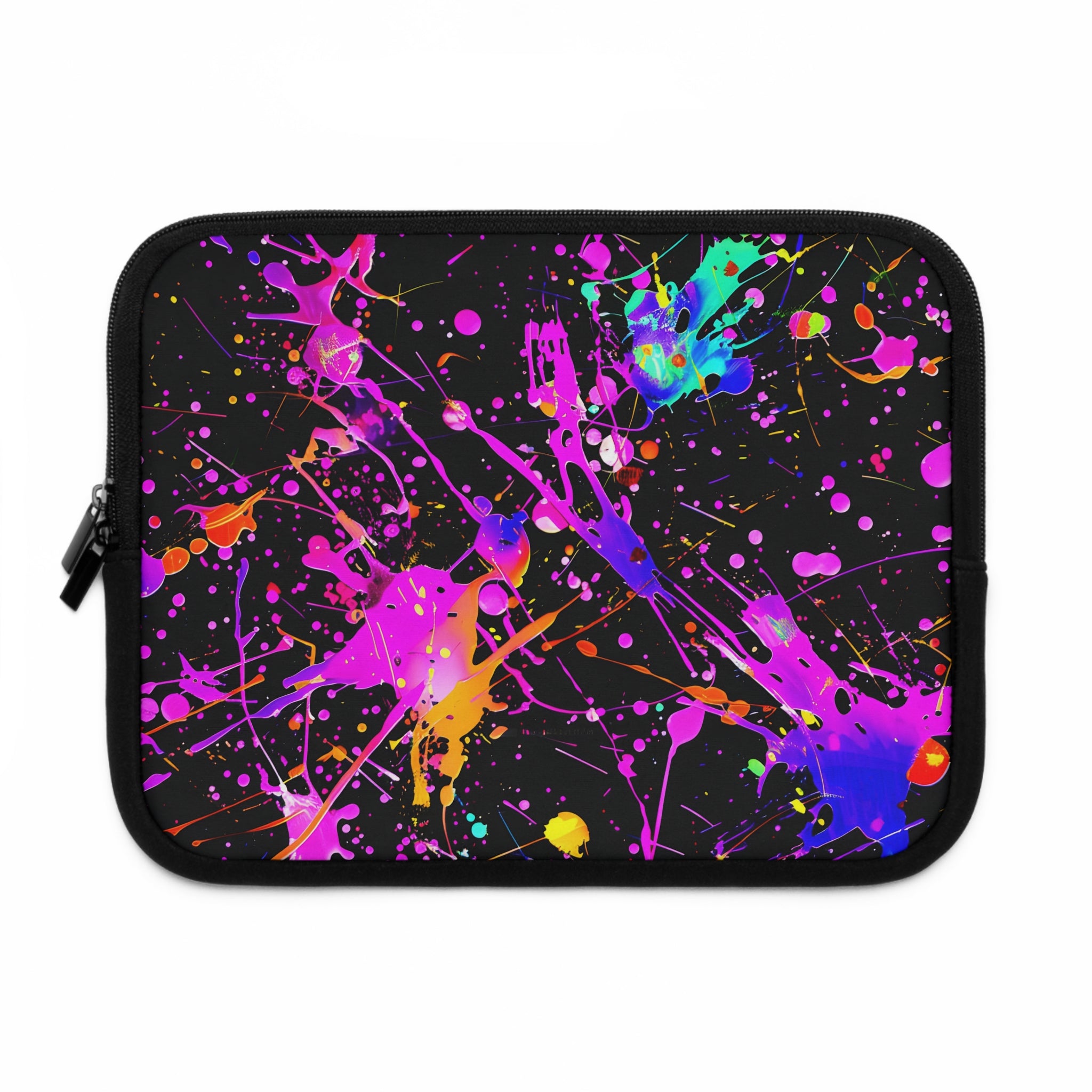 neon-abstract-paint-splatter-laptop-sleeve-pink-macbook-air-sleeve-unique-tech-accessories-colorful-laptop-case-computer-cove