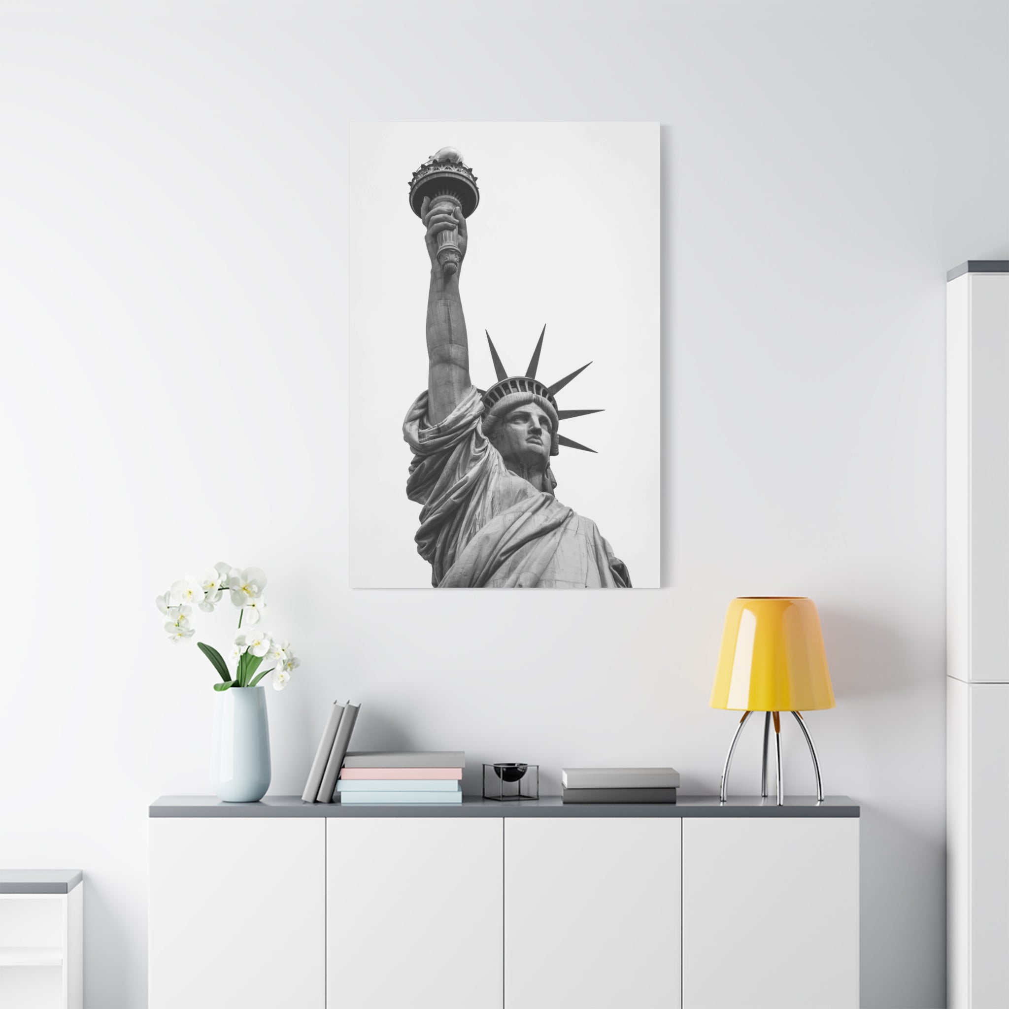 canvas-wall-art-statue-of-liberty-canvas-print-nyc-wall-decor-new-york-city-landscape-print-minimalist-art-nyc-gift-wall-art-