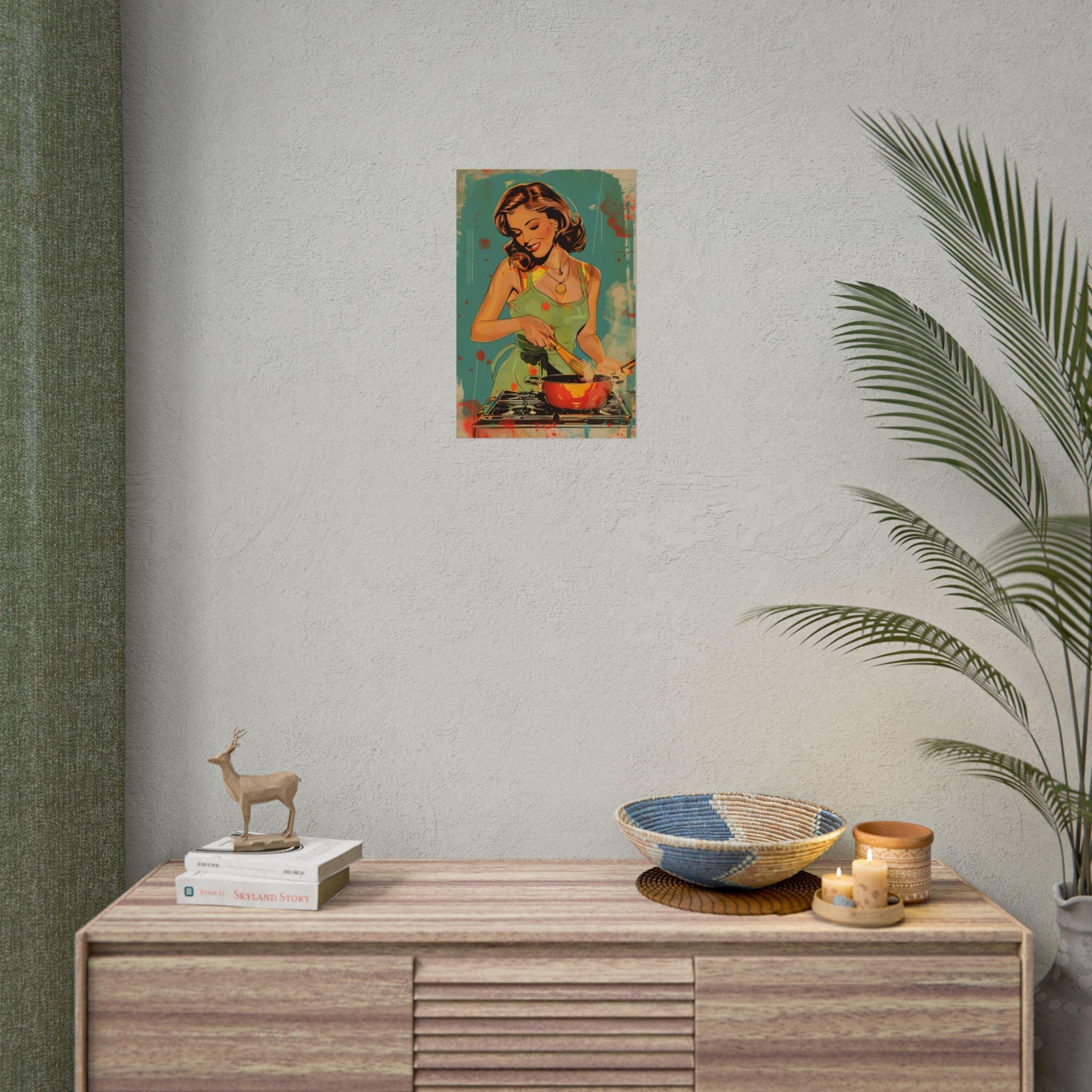 vintage-pin-up-girl-poster-print-vintage-Poster-wall-art-housewife-retro-pinup-poster-pin-up-illustration-home-decor-wall-han