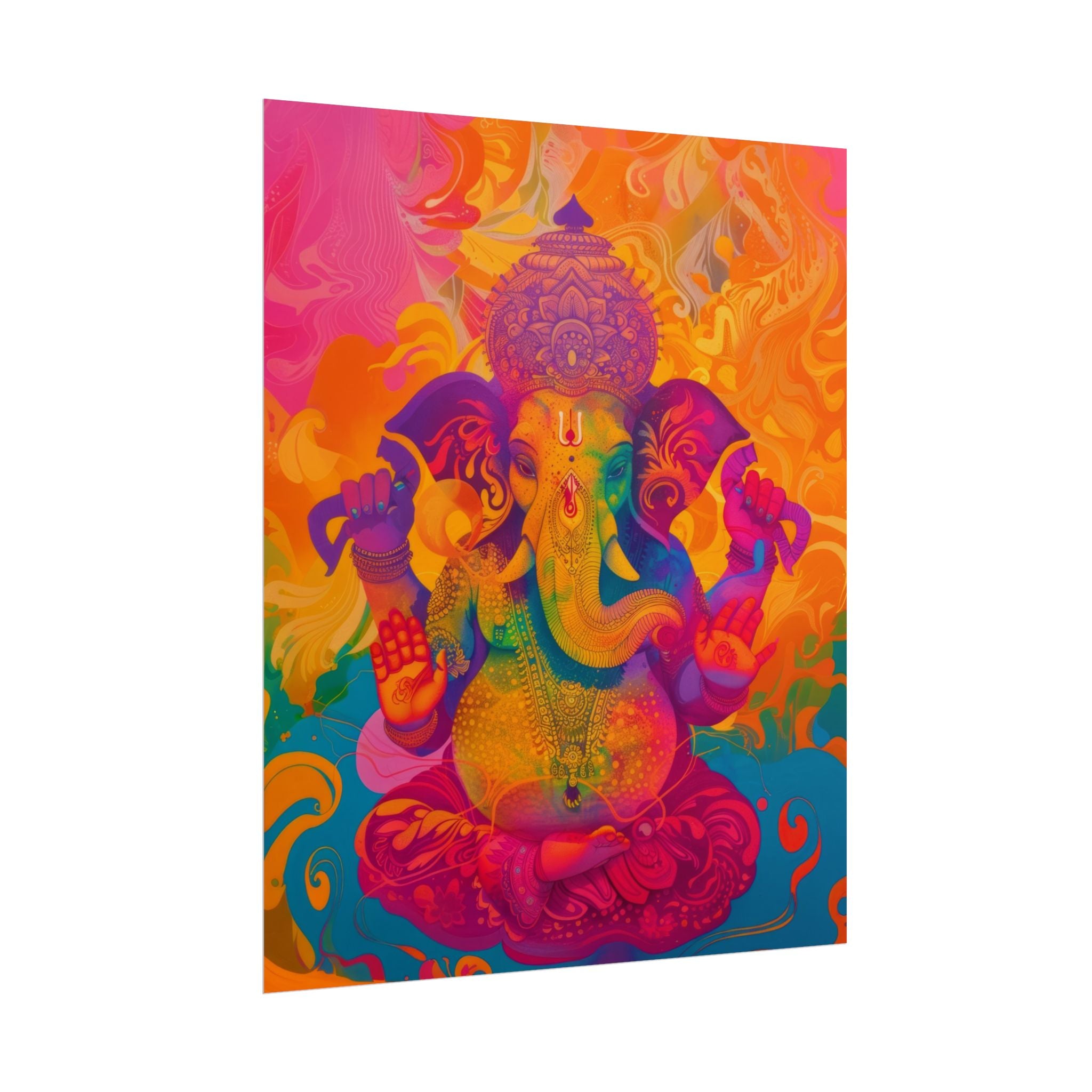colorful-ganesha-poster-print-wall-art-decor-spiritual-home-decor-lord-ganesha-art-hindu-god-wall-decor-ethnic-wall-hanging