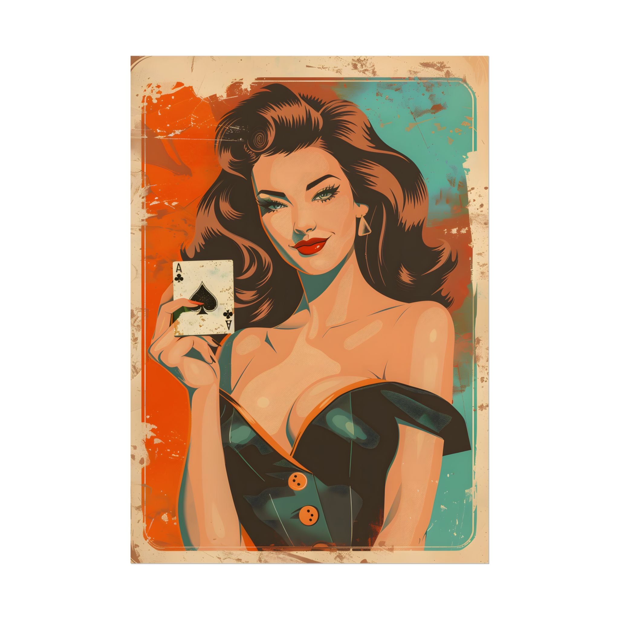 vintage-pin-up-girl-poster-print-ace-of-spades-playing-card-poster-wall-art-retro-pinup-poster-pin-up-illustration-wall-decor
