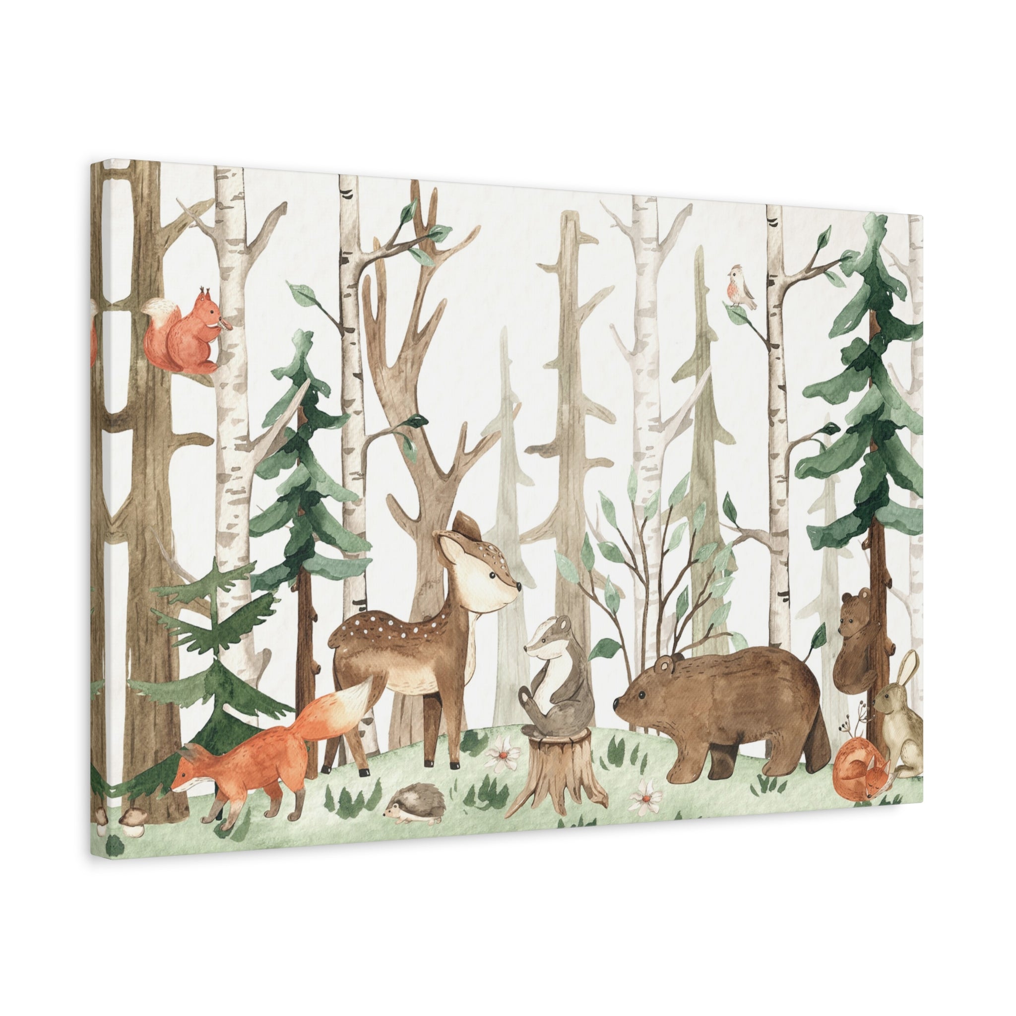 canvas-wall-art-jungle-safari-nursery-decor-safari-print-nursery-art-woodland-nursery-decoration-baby-nursery-safari-prints-1