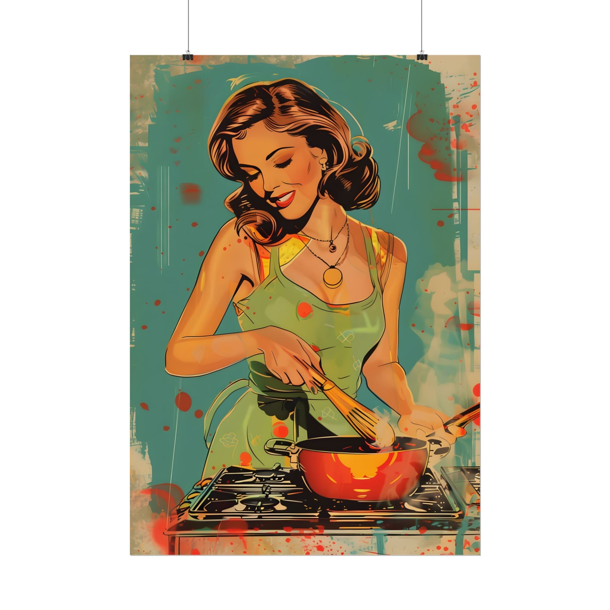 vintage-pin-up-girl-poster-print-vintage-Poster-wall-art-housewife-retro-pinup-poster-pin-up-illustration-home-decor-wall-han