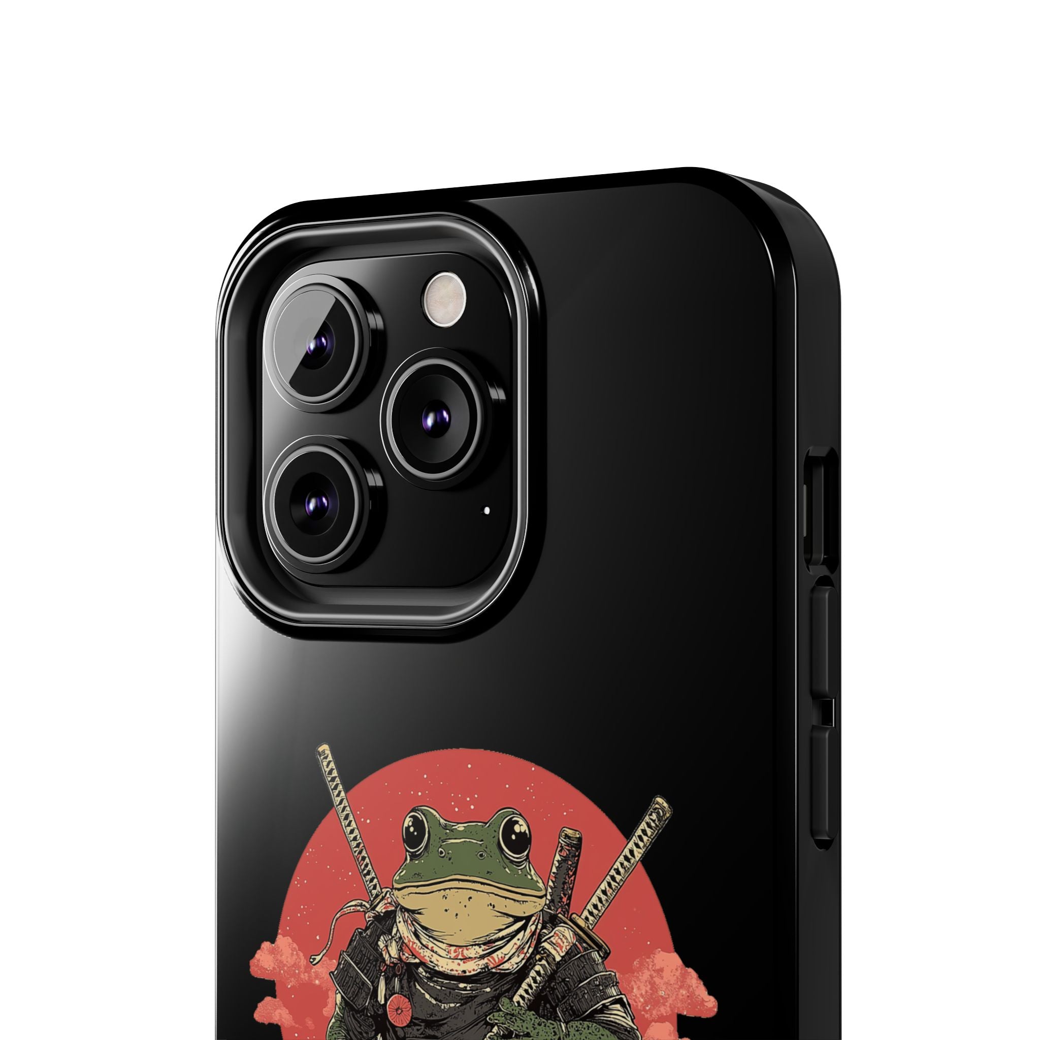 retro-vintage-ninja-frog-iphone-tough-case-red-sun-japanese-samurai-frog-design-ninja-warrior-black-iphone-hard-cover