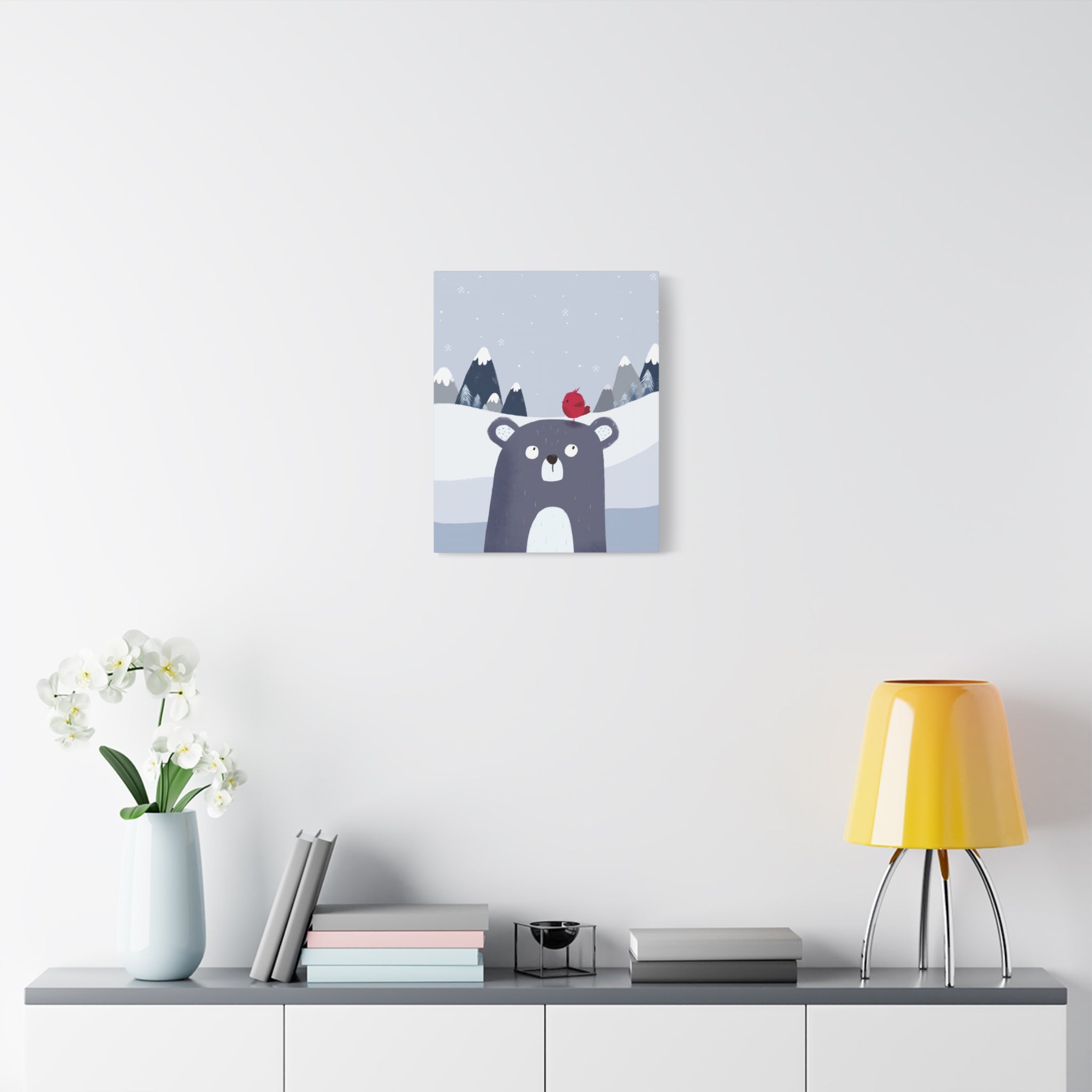 canvas-wall-art-cute-bear-nursery-decor-baby-bear-print-stretched-canvas-nursery-art-cute-bear-decoration-baby-nursery-cute-a
