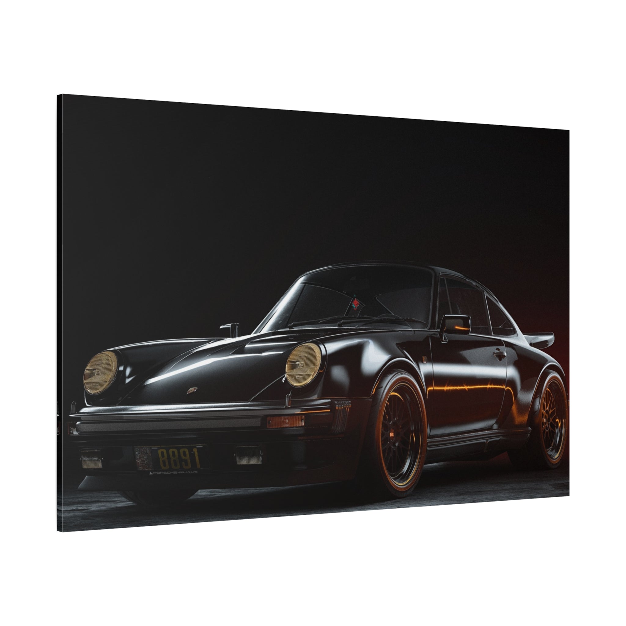 canvas-print-wall-art-porsche-911-red-gt3r-red-supercar-poster-matte-canvas-decor-stretched-large-canvas-wall-art-hypercars