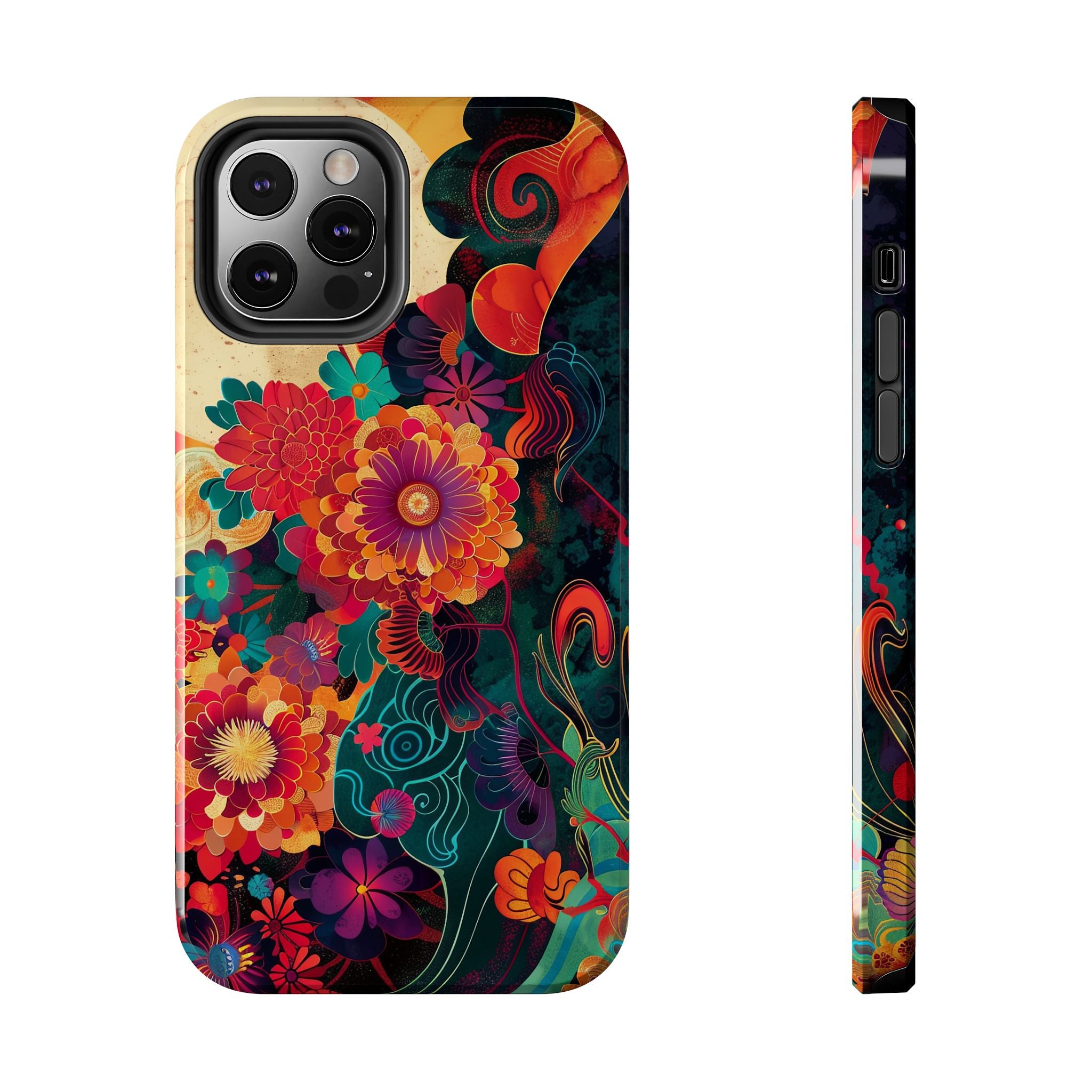 iphone-tough-case-retro-japanese-flowers-floral-phone-cover-vintage-japanese-style-protective-phone-case-asian-floral-design-
