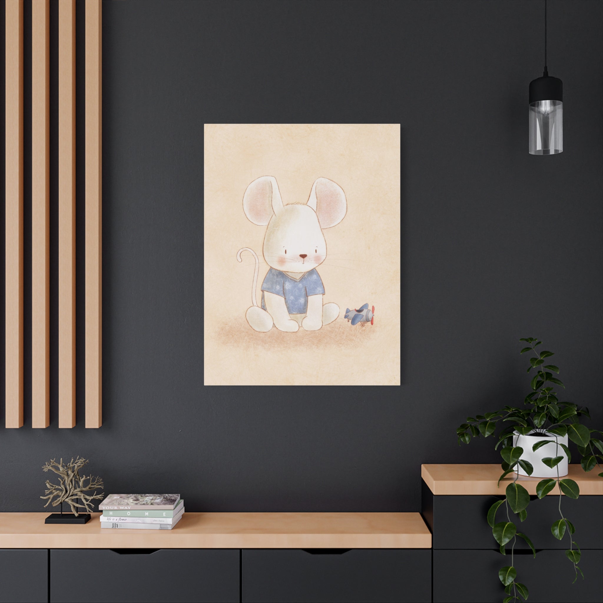 canvas-wall-art-cute-mouse-nursery-decor-baby-mouse-print-nursery-art-cute-mouse-decoration-baby-nursery-cute-animals