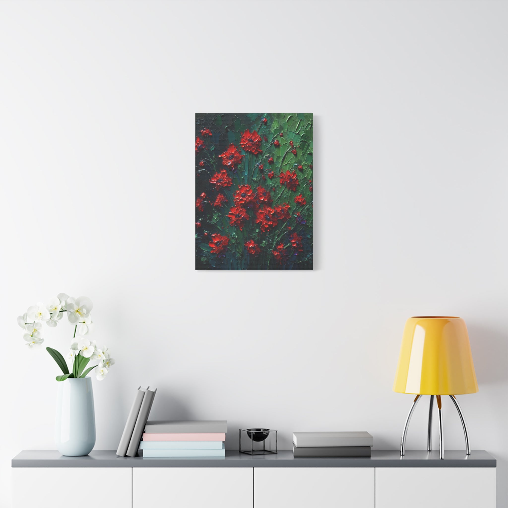 canvas-print-red-wildflowers-matte-canvas-impasto-oil-painting-stretched-wall-art-home-decor-floral-print-gift-for-nature-lov