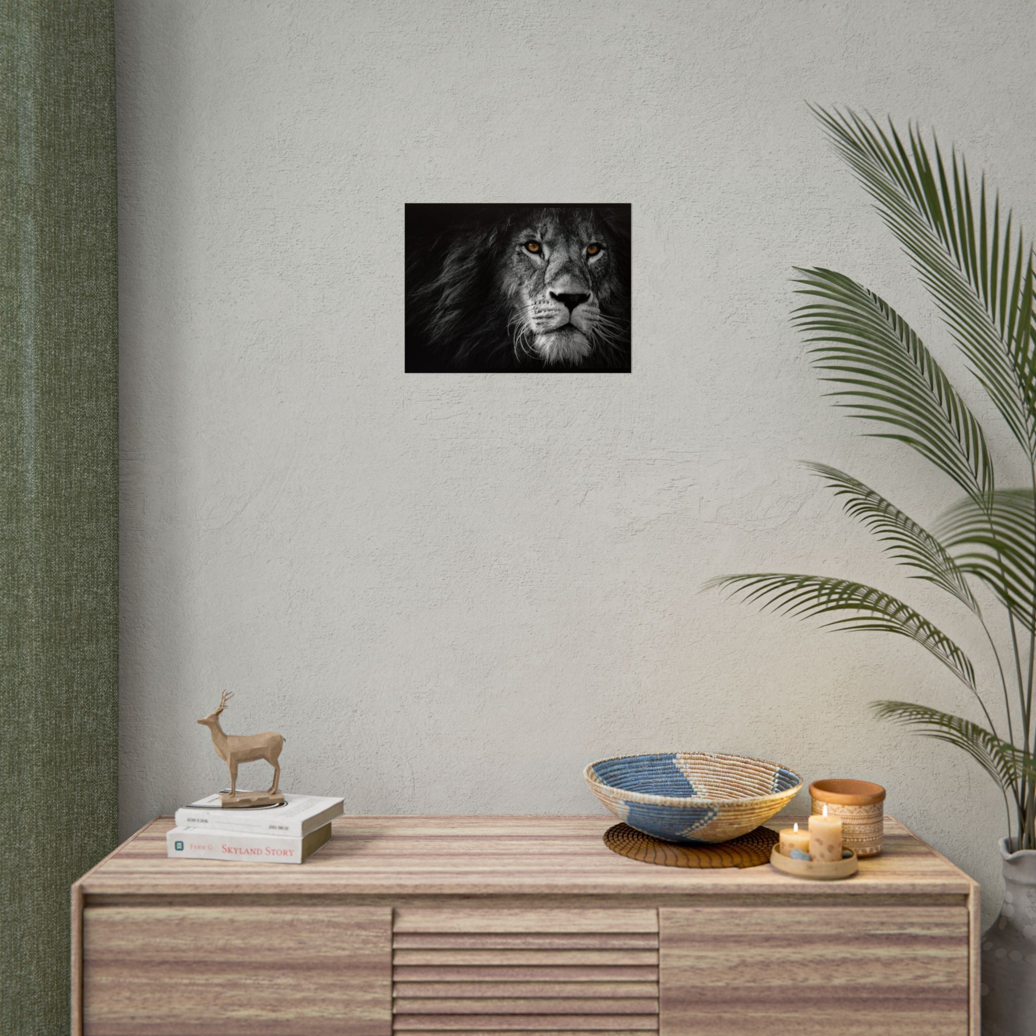 poster-print-lion-wall-art-black-and-white-monochrome-decor-living-room-decor-lion-poster-jungle-animal-art-print-wildlife-sa