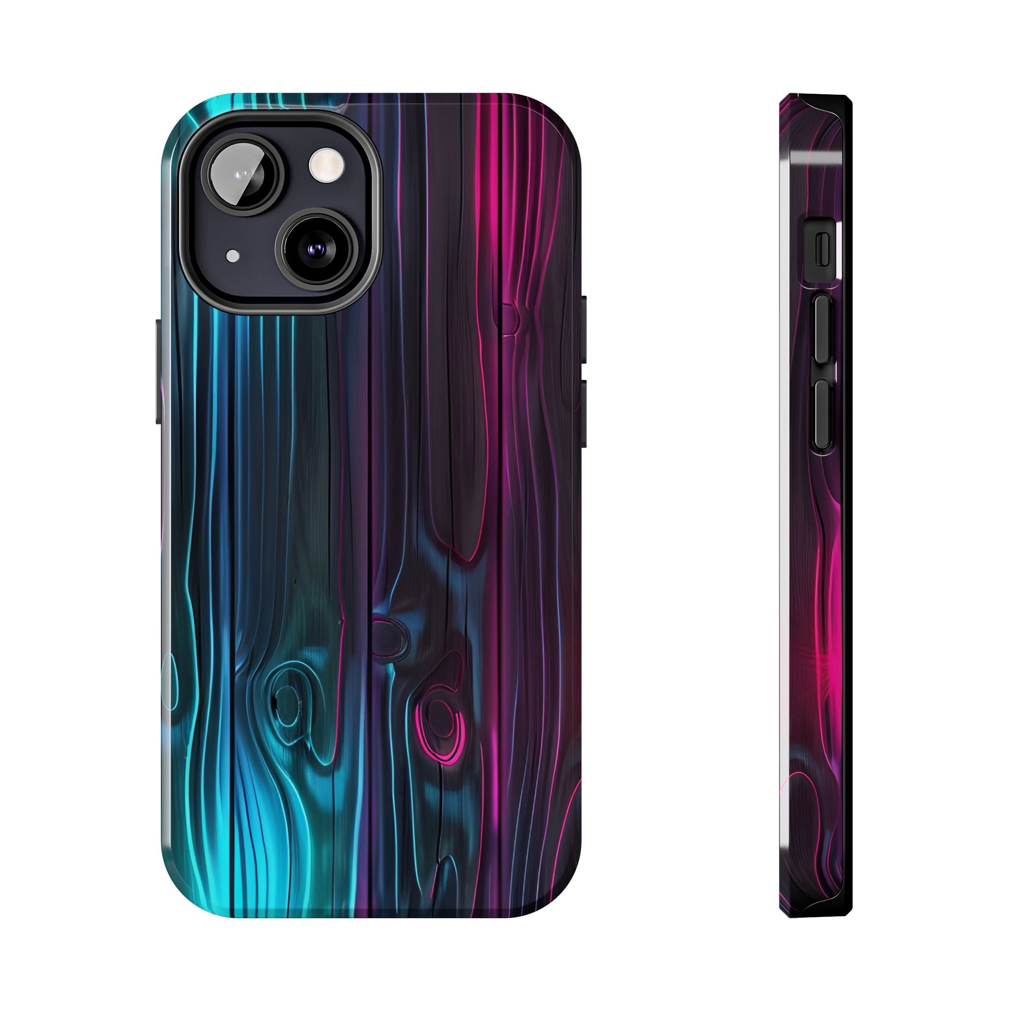 disco-neon-tough-iphone-cases-wood-grain-texture-iphone-case-cover-protective-iphone-shell-unique-iphone-accessories-iphone-1