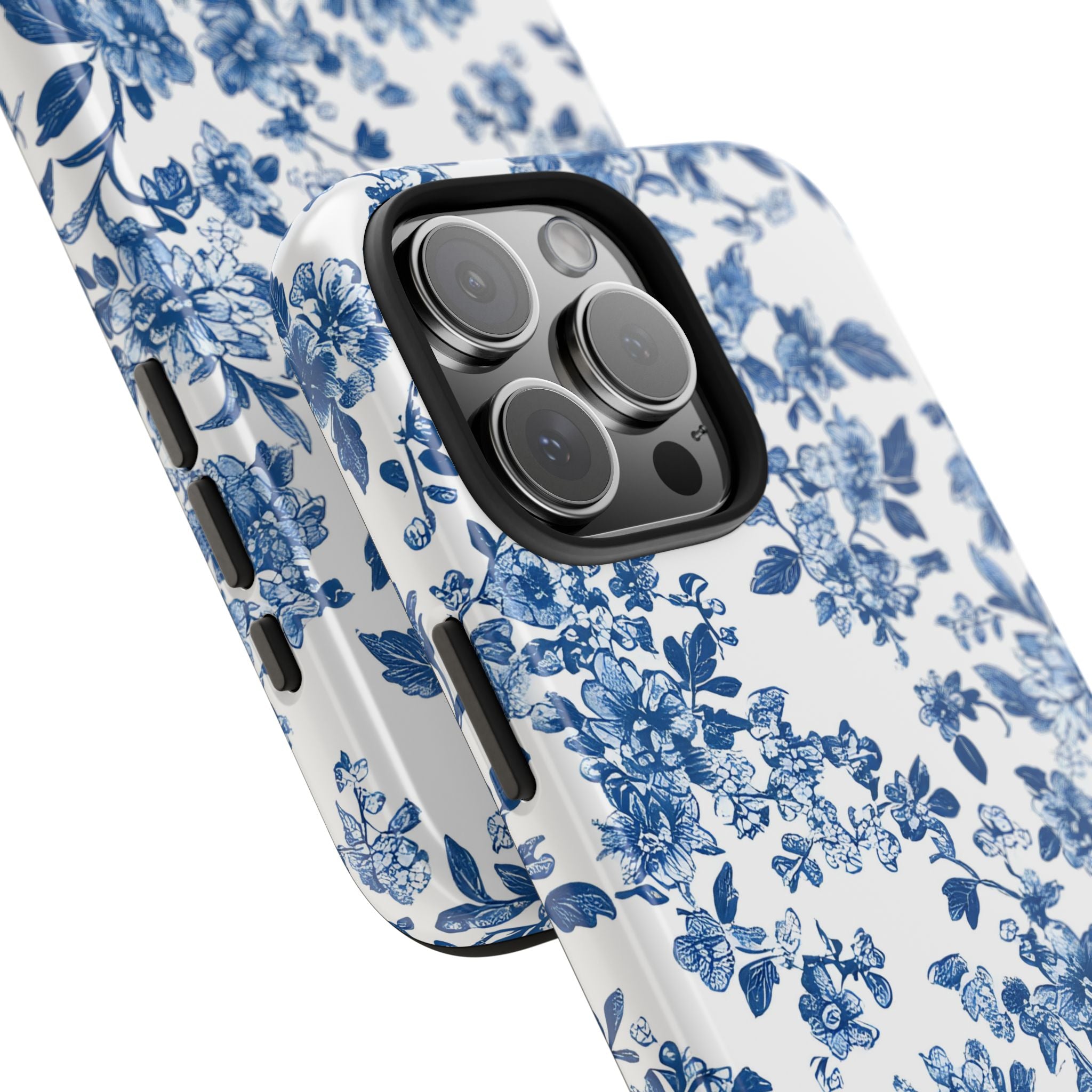 french-toile-floral-tough-iphone-case-blue-iphone-cover-protective-iphone-case-hard-shell-iphone-case-vintage-design-phone-ca