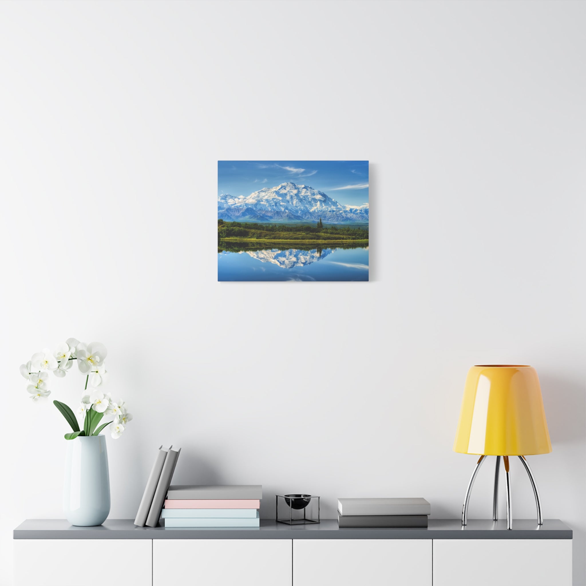 canvas-print-snowy-mountain-nature-scenery-wall-art-river-reflection-winter-wall-art-misty-landscape-home-decor-gift-for-natu