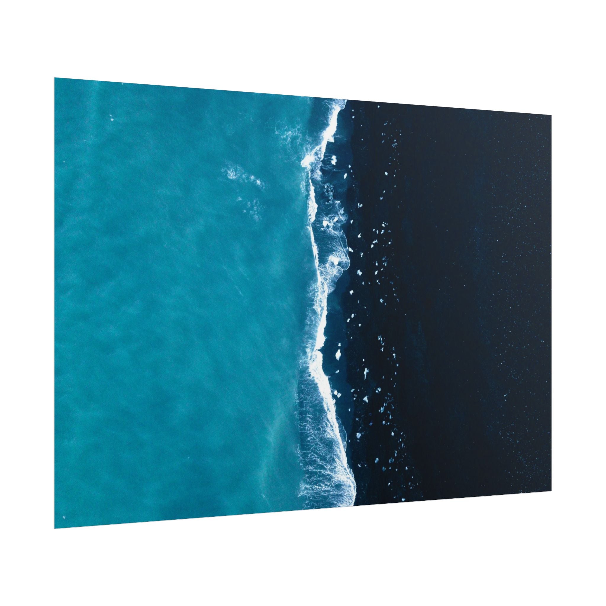 ocean-minimalist-decor-poster-print-beach-wall-art-coastal-photography-blue-ocean-print-sand-landscape-home-office-decoration