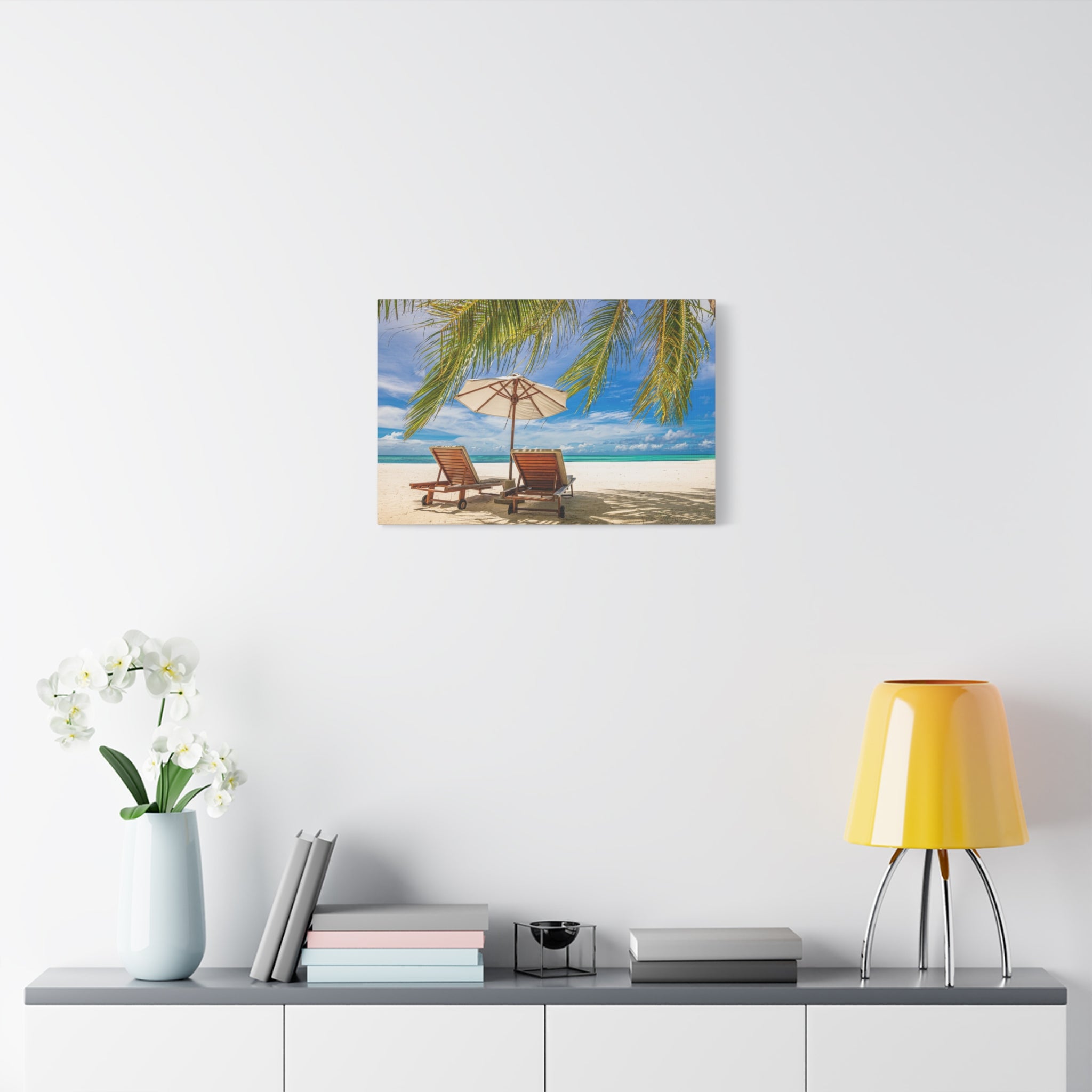 canvas-print-beach-scene-wall-art-coastal-decor-ocean-view-stretched-matte-canvas-print-home-decoration-beach-chairs-tropical