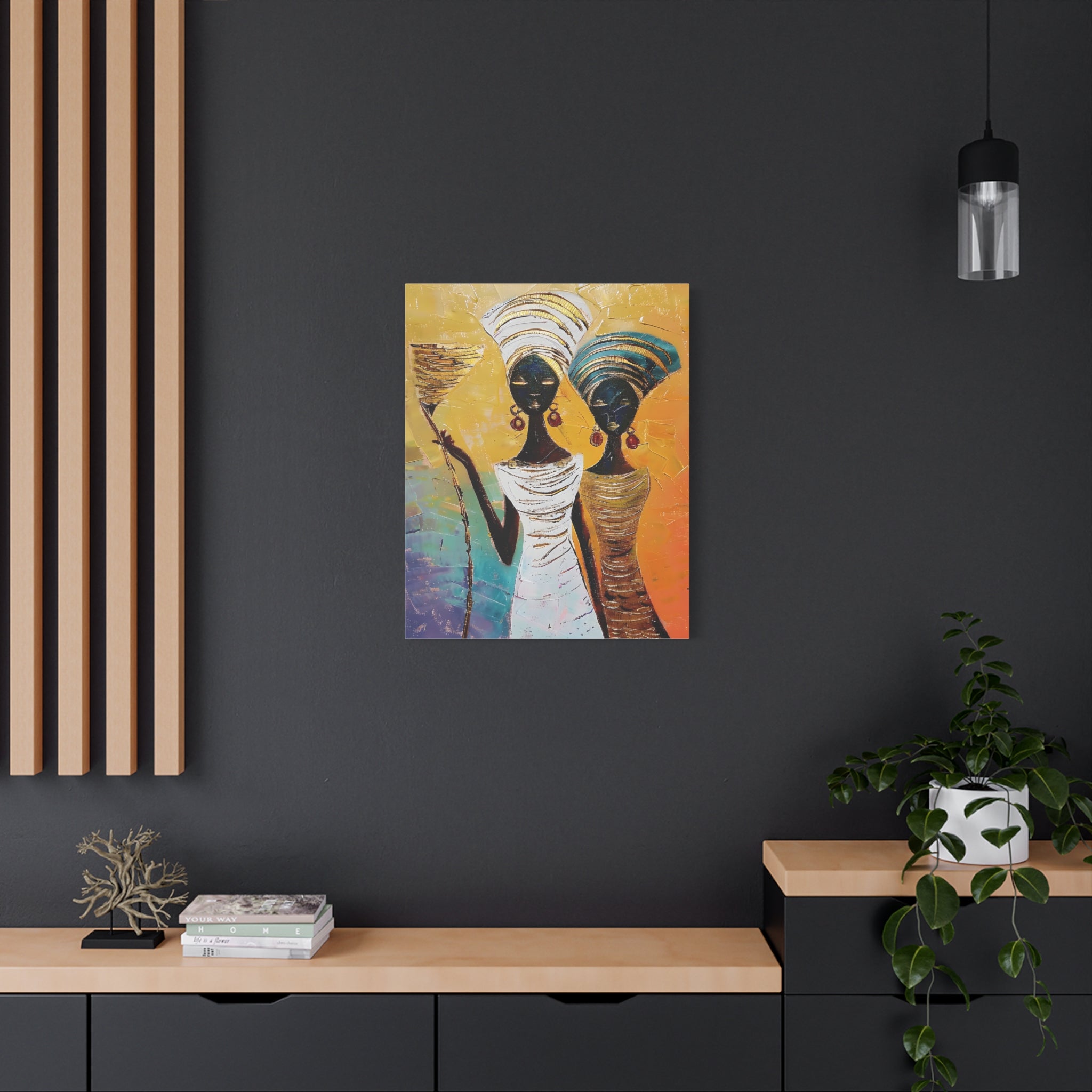 canvas-wall-art-traditional-african-woman-african-portrait-afrocentric-home-decor-tribal-art-african-american-art-ethnic-wall