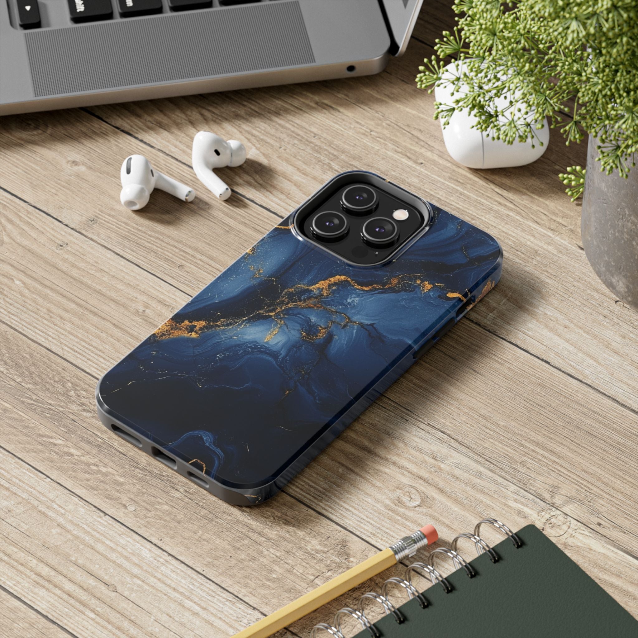 blue-gold-marble-iphone-tough-case-elegant-minimalist-protective-cover-stylish-phone-shell-hard-shell-iphone-case-trendy-acce