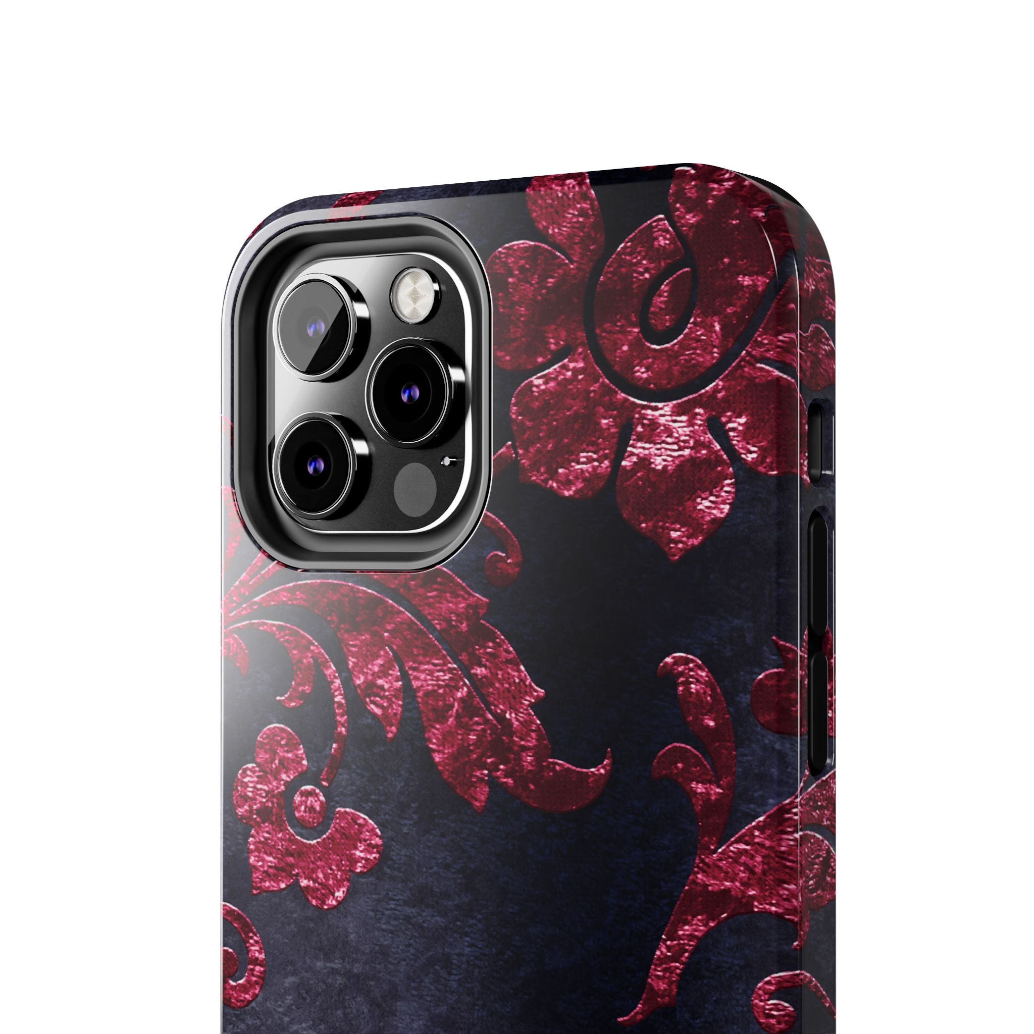 embossed-burgundy-velvet-tough-iphone-case-protective-iphone-cover-heavy-duty-iphone-case-rugged-phone-case-durable-smartphon