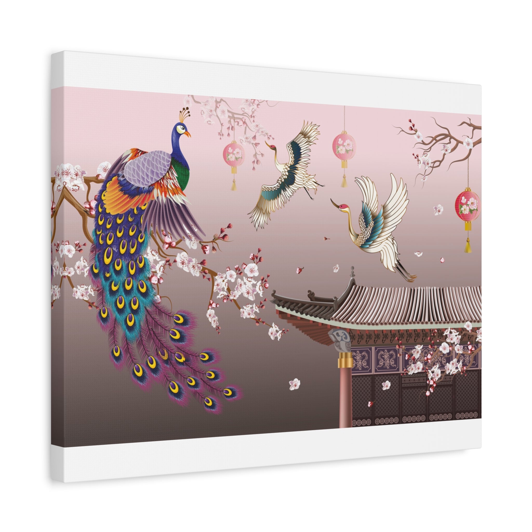 canvas-wall-art-chinese-lantern-dragon-decor-asian-home-decor-oriental-style-print-matte-canvas-stretched-artwork-chinese-new