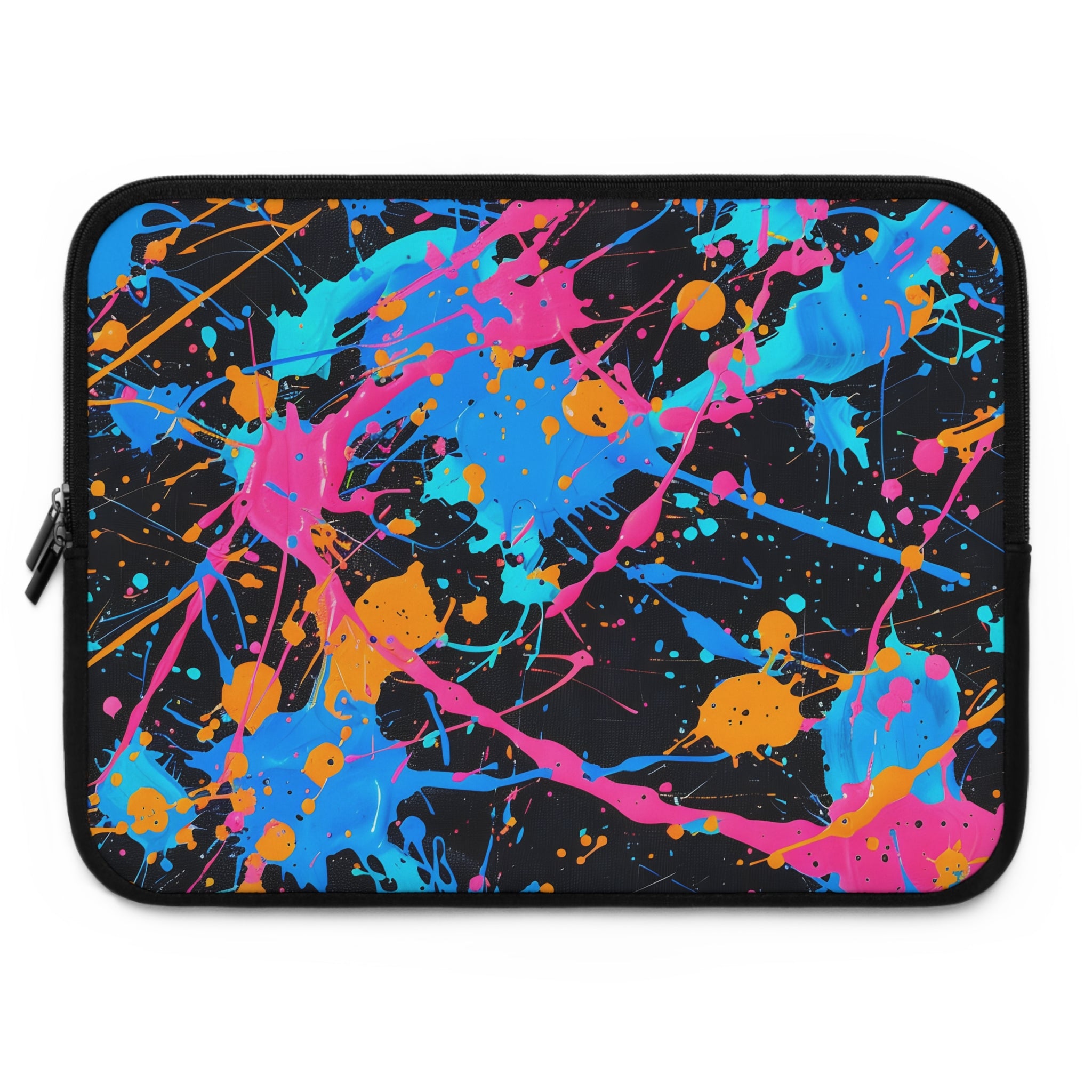 neon-abstract-paint-splatter-laptop-sleeve-blue-macbook-air-sleeve-unique-tech-accessories-colorful-laptop-case-computer-cove