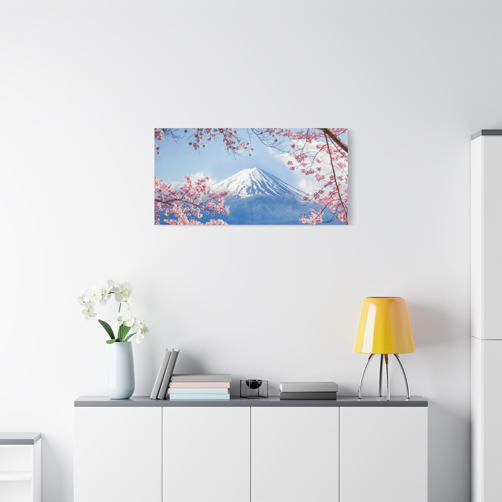 canvas-print-mount-fuji-cherry-blossom-wall-art-scenery-winter-sakura-flower-decor-stretched-matte-japanese-landscape-home-de