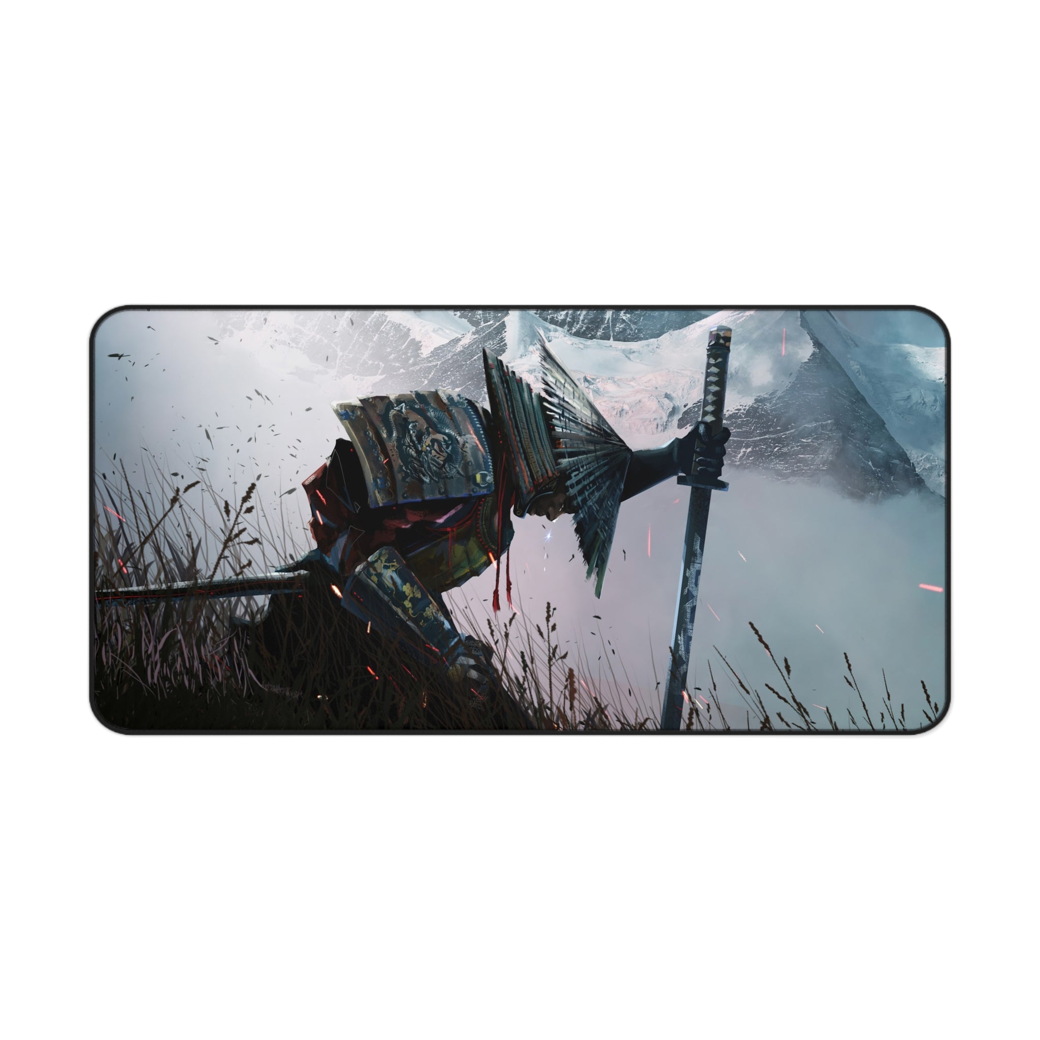 samurai-warrior-mouse-pad-japanese-katana-samurai-warrior-with-armor-desk-mat-japanese-anime-samurai-desk-pad