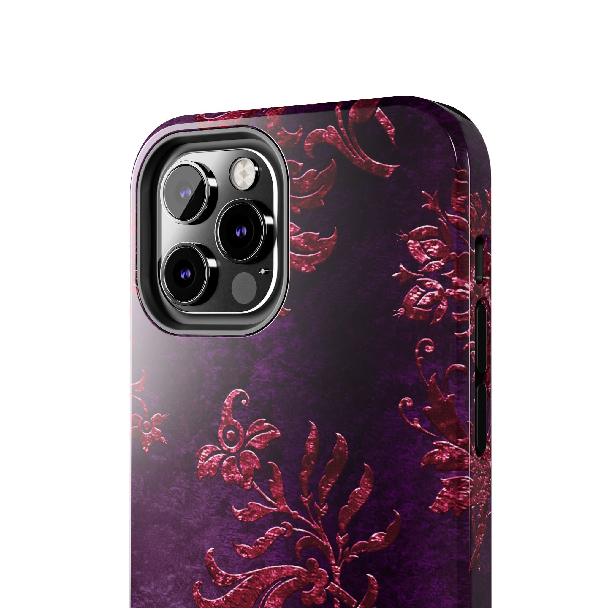 embossed-burgundy-velvet-tough-iphone-case-protective-iphone-cover-heavy-duty-iphone-case-rugged-phone-case-durable-smartphon