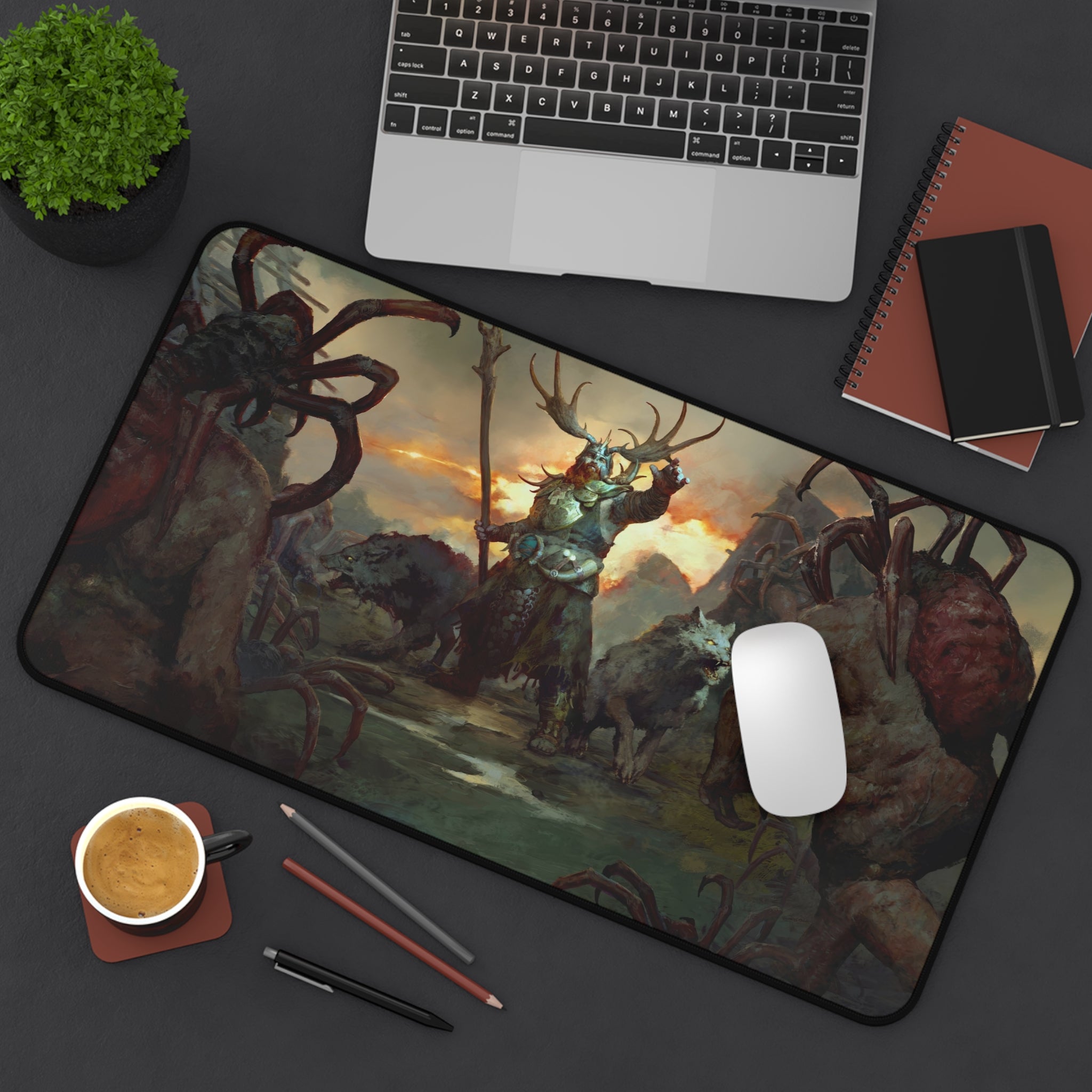 diablo-4-druid-gaming-mouse-pad-xl-desk-mat-gothic-desk-pad-diablo-iv-large-computer-mat-gamer-gift