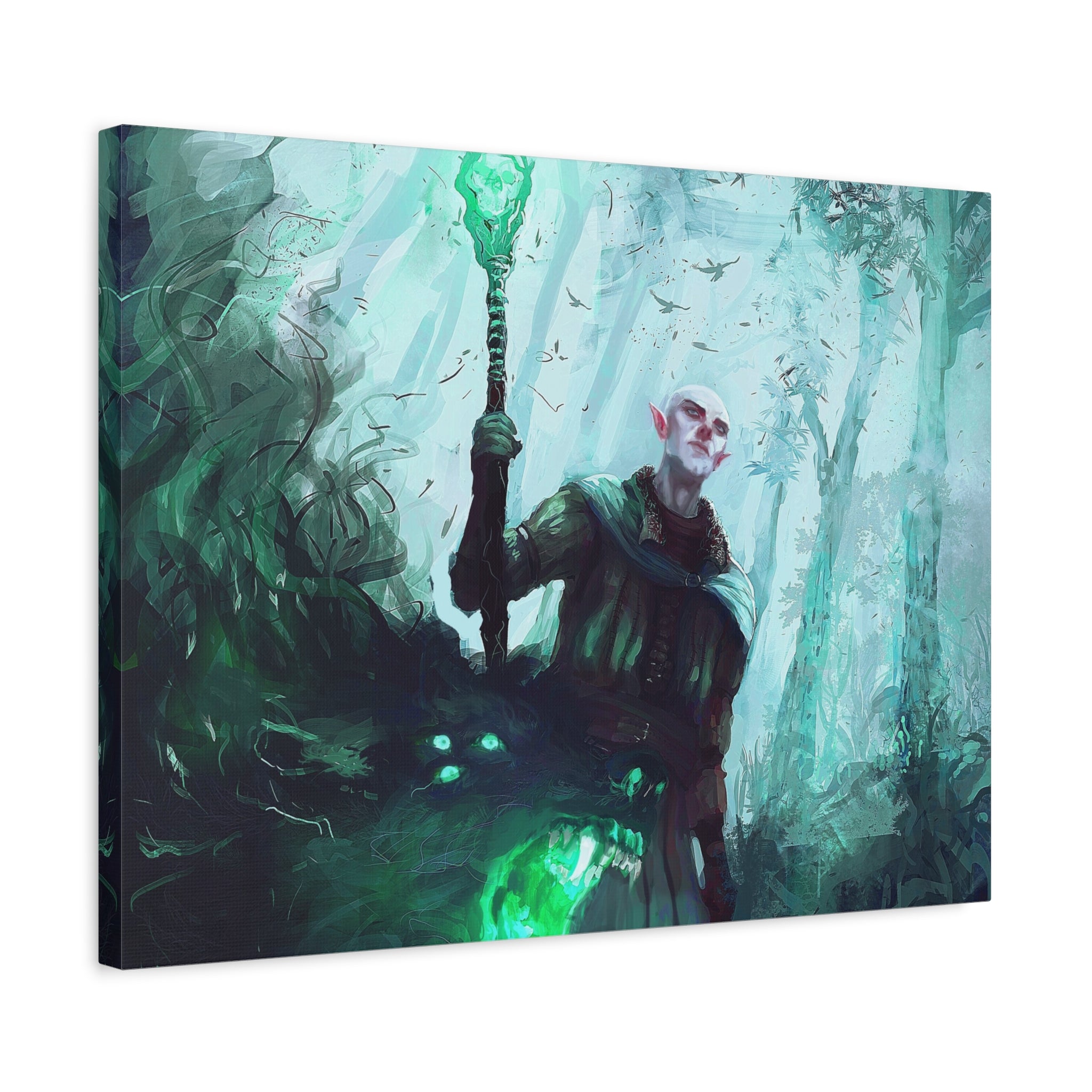 Dragon Age Solas Canvas Art - Fantasy Decor for Gamers, Gaming Wall Decor, Dragon Age Inquisitions Canvas Print