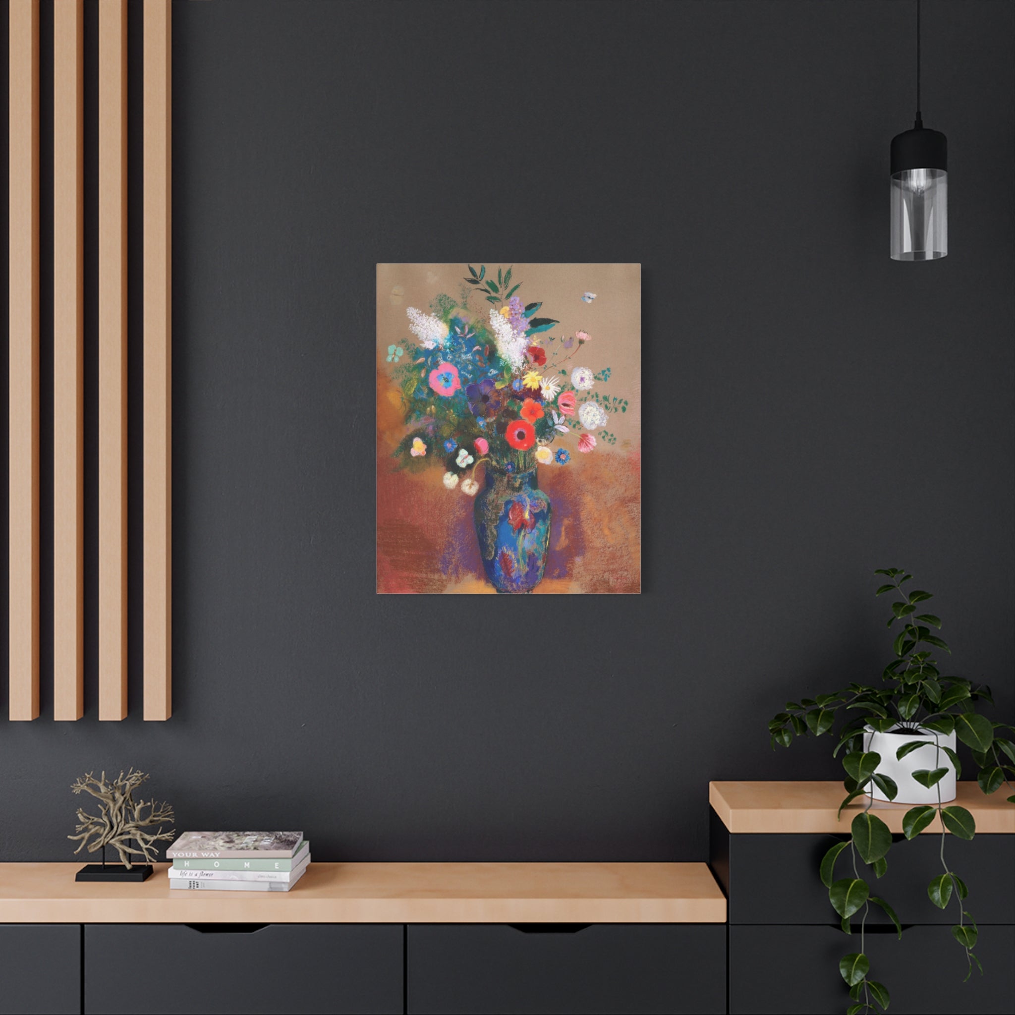 canvas-print-wall-art-odilon-redon-bouquet-of-flowers-home-decor-living-room-stretched-matte-floral-canvas-art-housewarming-g