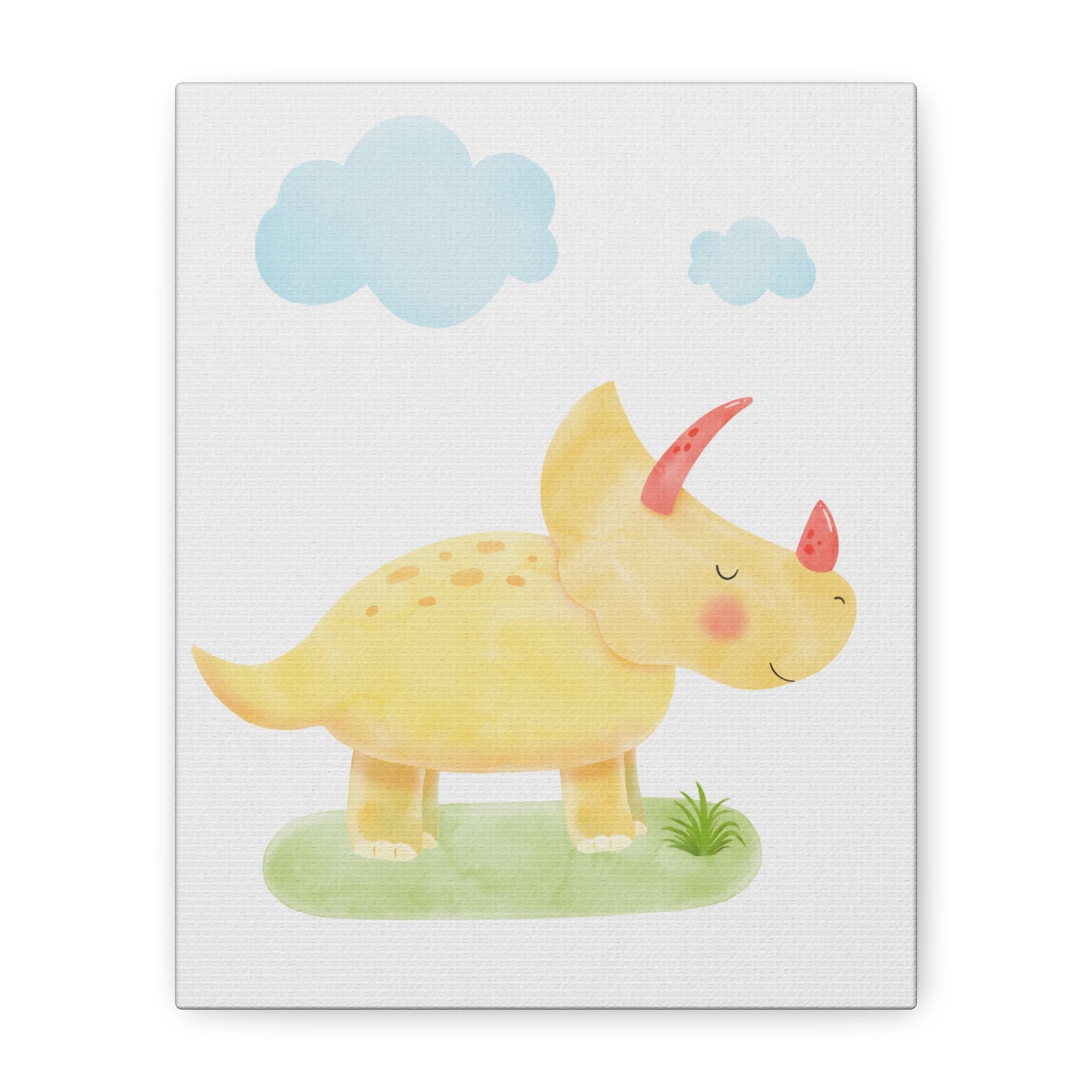 canvas-wall-art-cute-yellow-dino-nursery-decor-baby-dinosaur-print-nursery-art-cute-dinosaur-decoration-baby-nursery-dinosaur