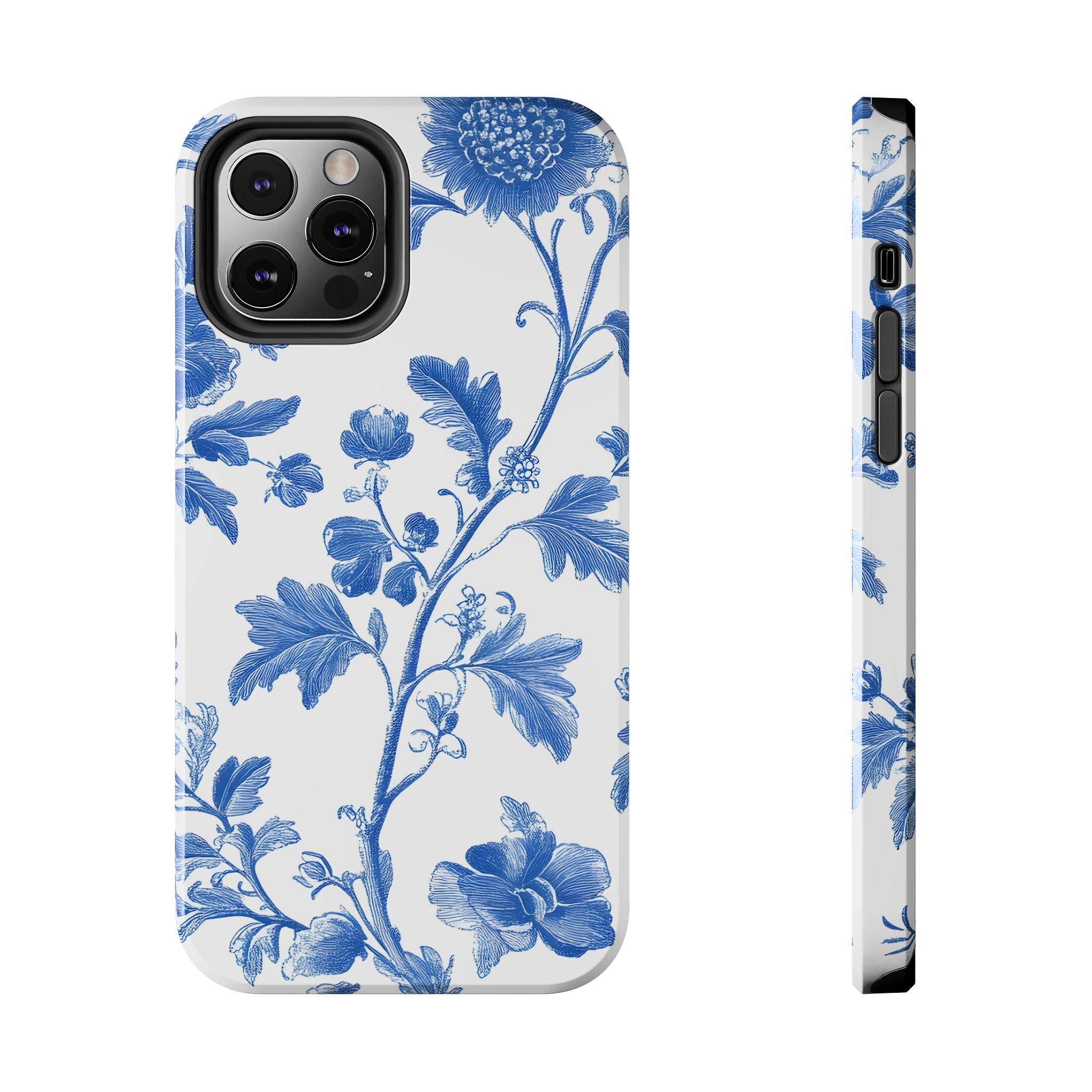 french-toile-floral-tough-iphone-case-blue-iphone-cover-protective-iphone-case-hard-shell-iphone-case-vintage-design-iphone-c
