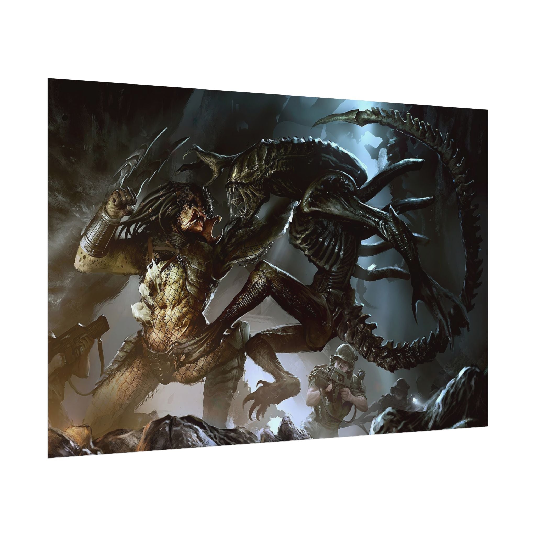predator-alien-poster-print-xenomorph-si-fi-home-decor-movie-poster-pretador-fantasy-art