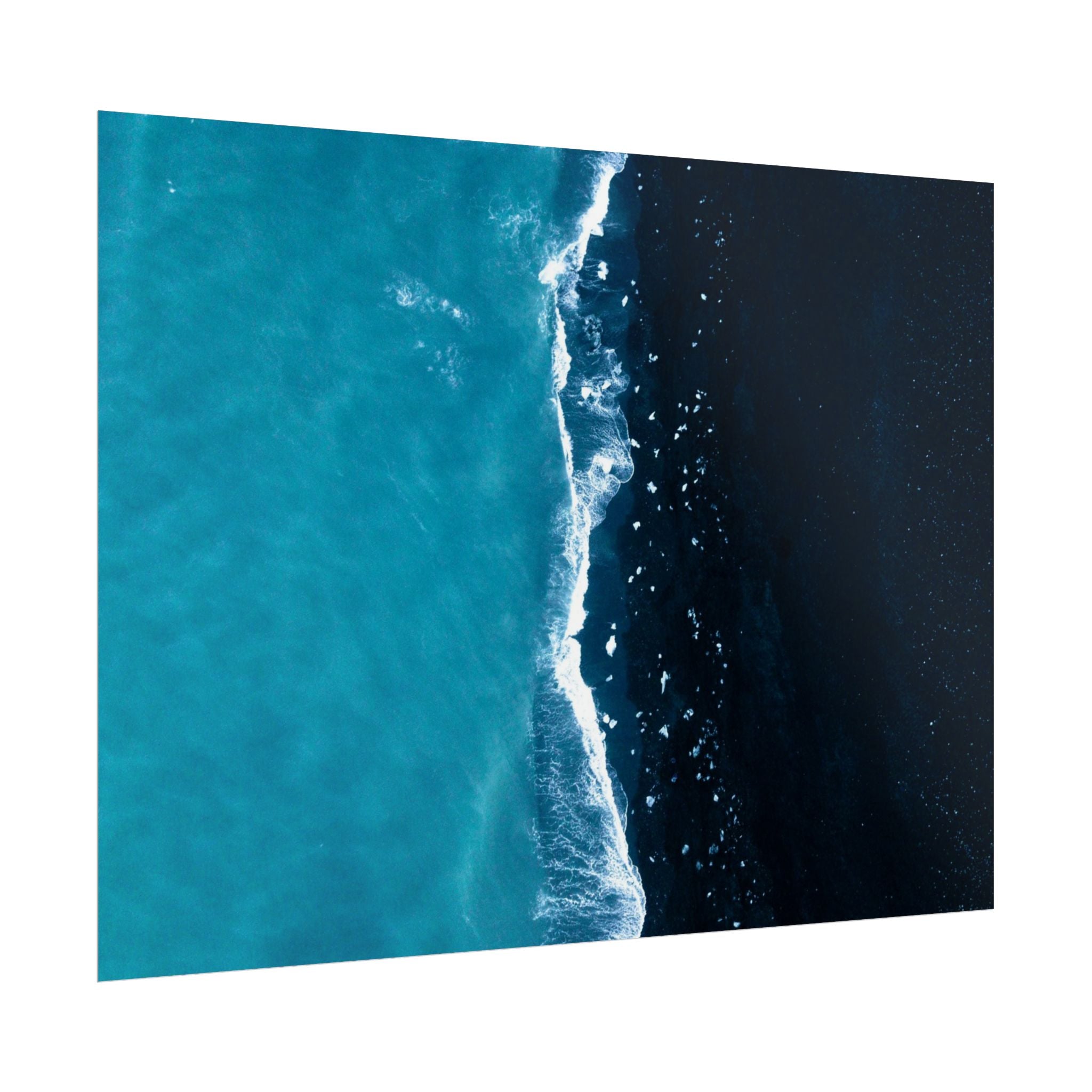 ocean-minimalist-decor-poster-print-beach-wall-art-coastal-photography-blue-ocean-print-sand-landscape-home-office-decoration