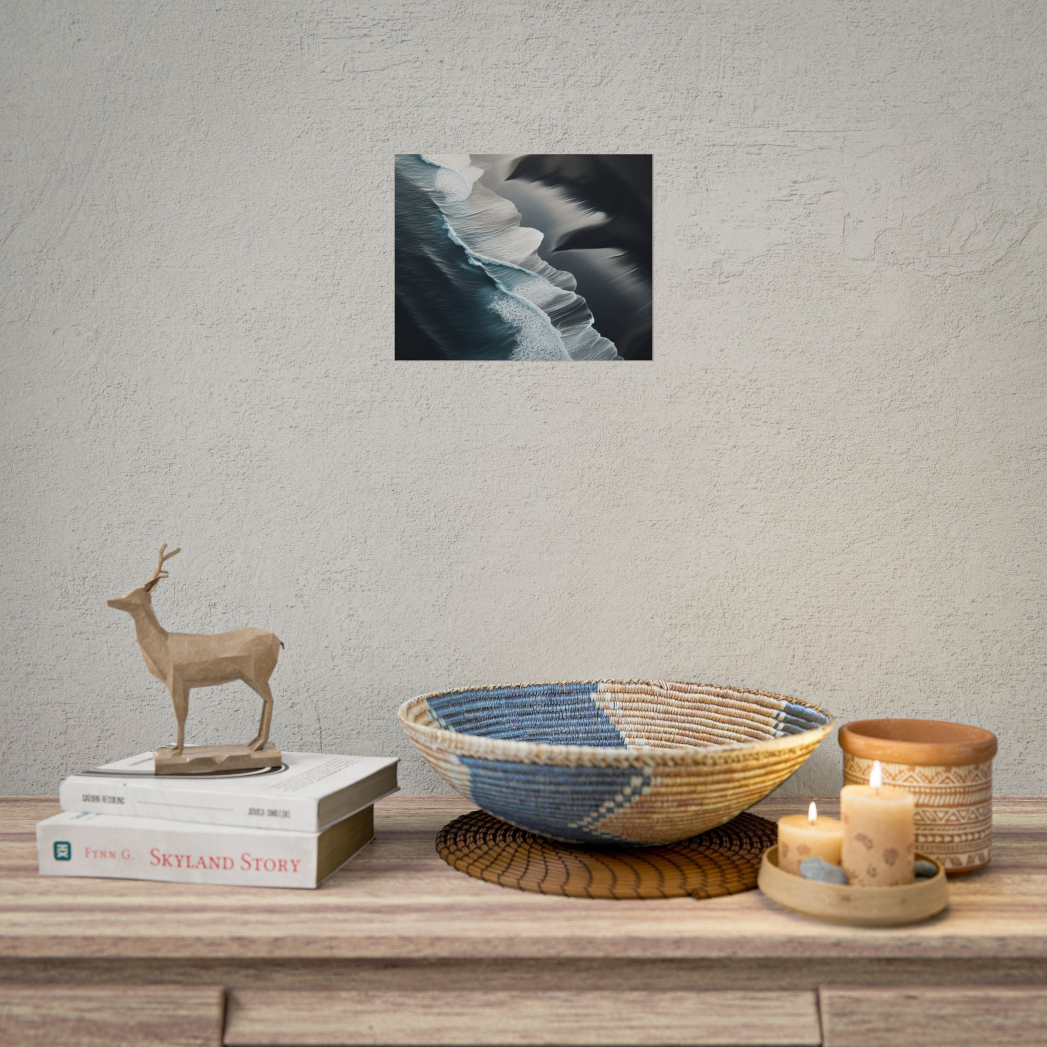 beach-wall-art-ocean-minimalist-poster-print-coastal-photography-ocean-print-sand-landscape-home-office-decoration