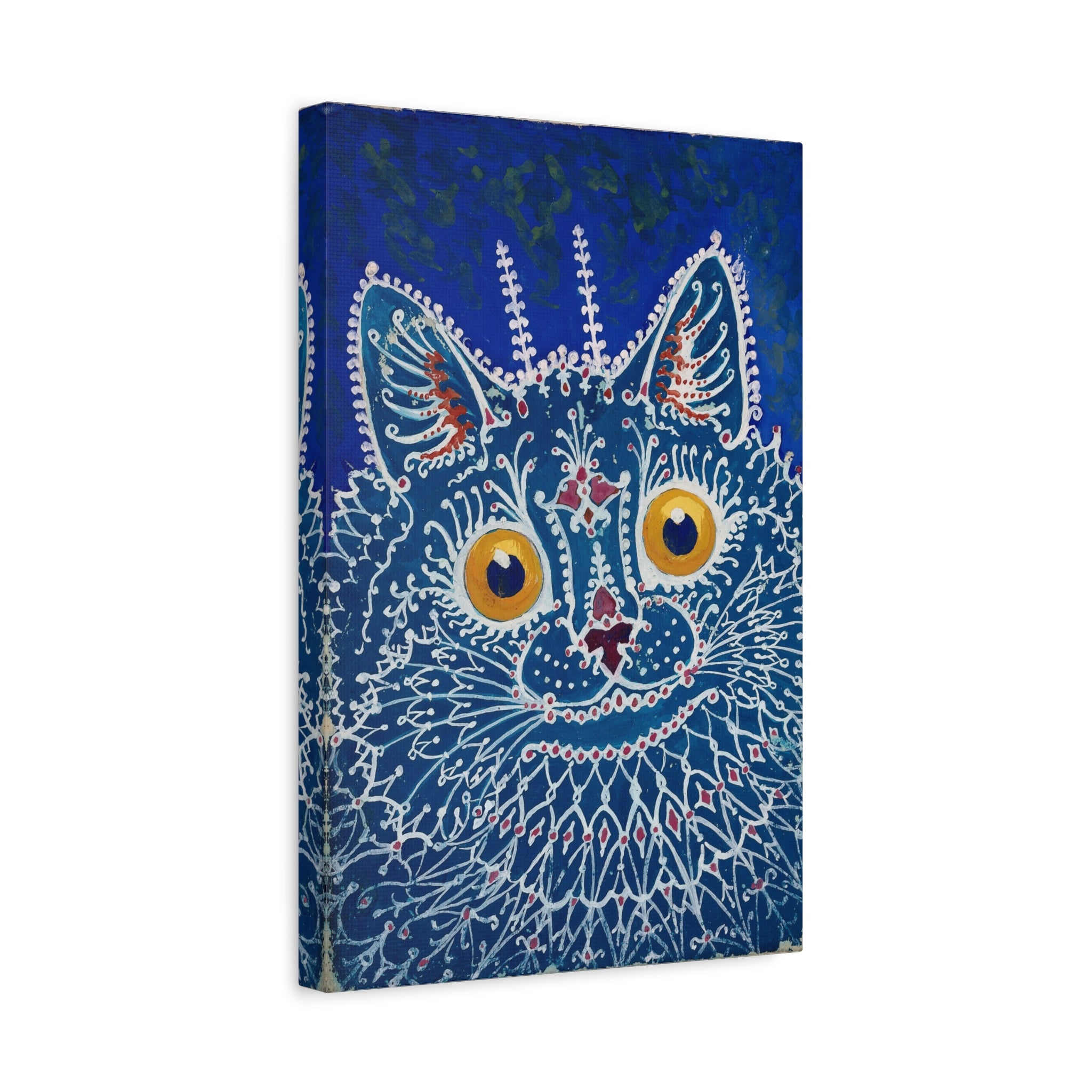 canvas-print-louis-wain-cat-gothic-style-gouache-art-large-wall-decor-matte-stretched-home-office-decoration-unique-cat-print