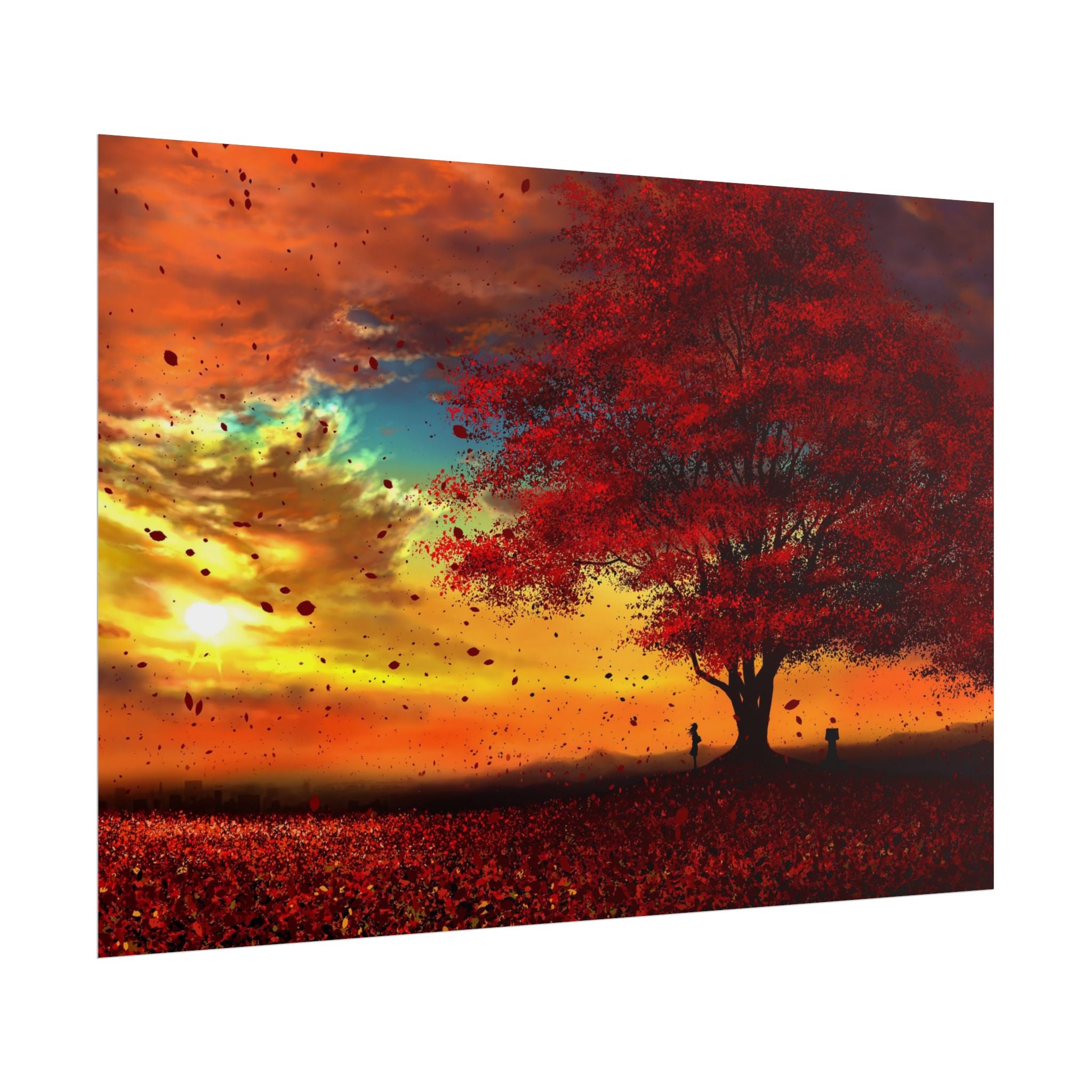 sunset-scenery-autumn-poster-print-wall-art-decor-home-decoration-nature-artwork-gift-idea-wall-hanging