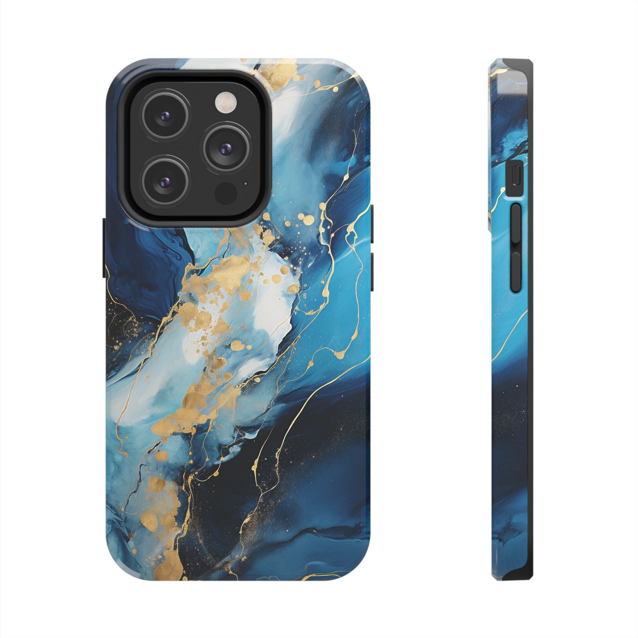 blue-gold-marble-iphone-tough-case-elegant-minimalist-protective-cover-stylish-phone-shell-hard-shell-iphone-case-trendy-acce