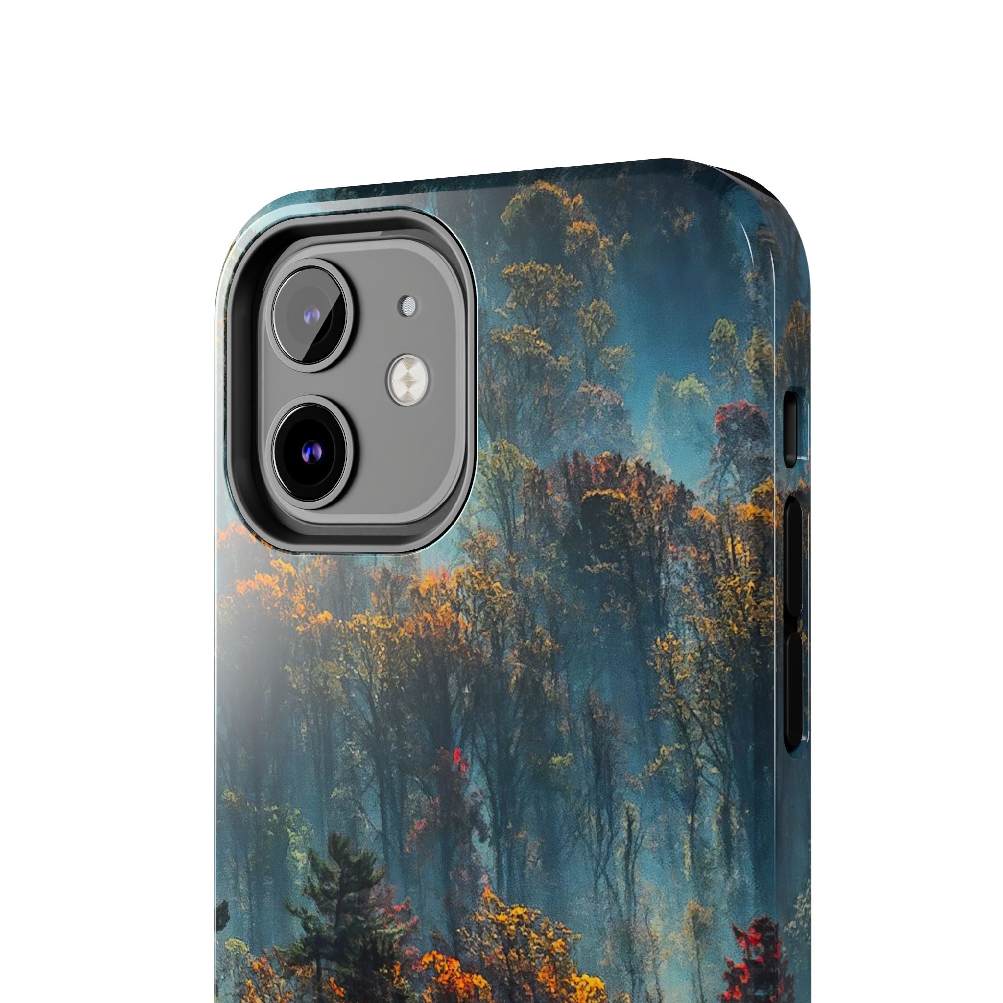 iphone-tough-case-misty-forrest-foggy-fall-iphone-covers-protective-smartphone-cover-nature-lover-gift-adventure-accessory