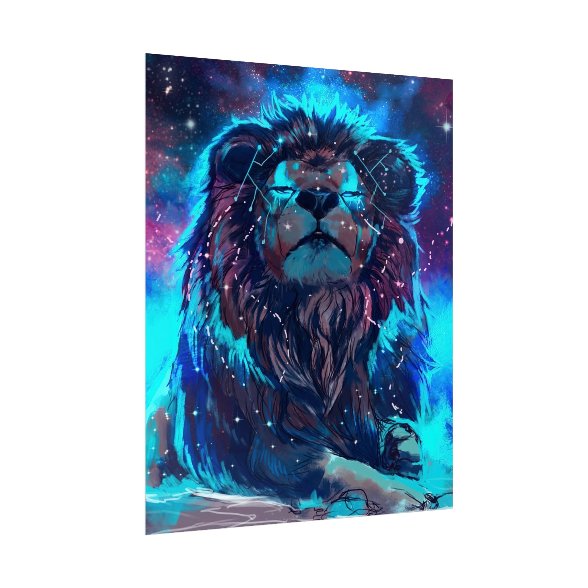 poster-print-lion-wall-art-fantasy-leon-living-room-decor-lion-wall-decor-lion-poster-jungle-animal-art-print-wildlife-safari