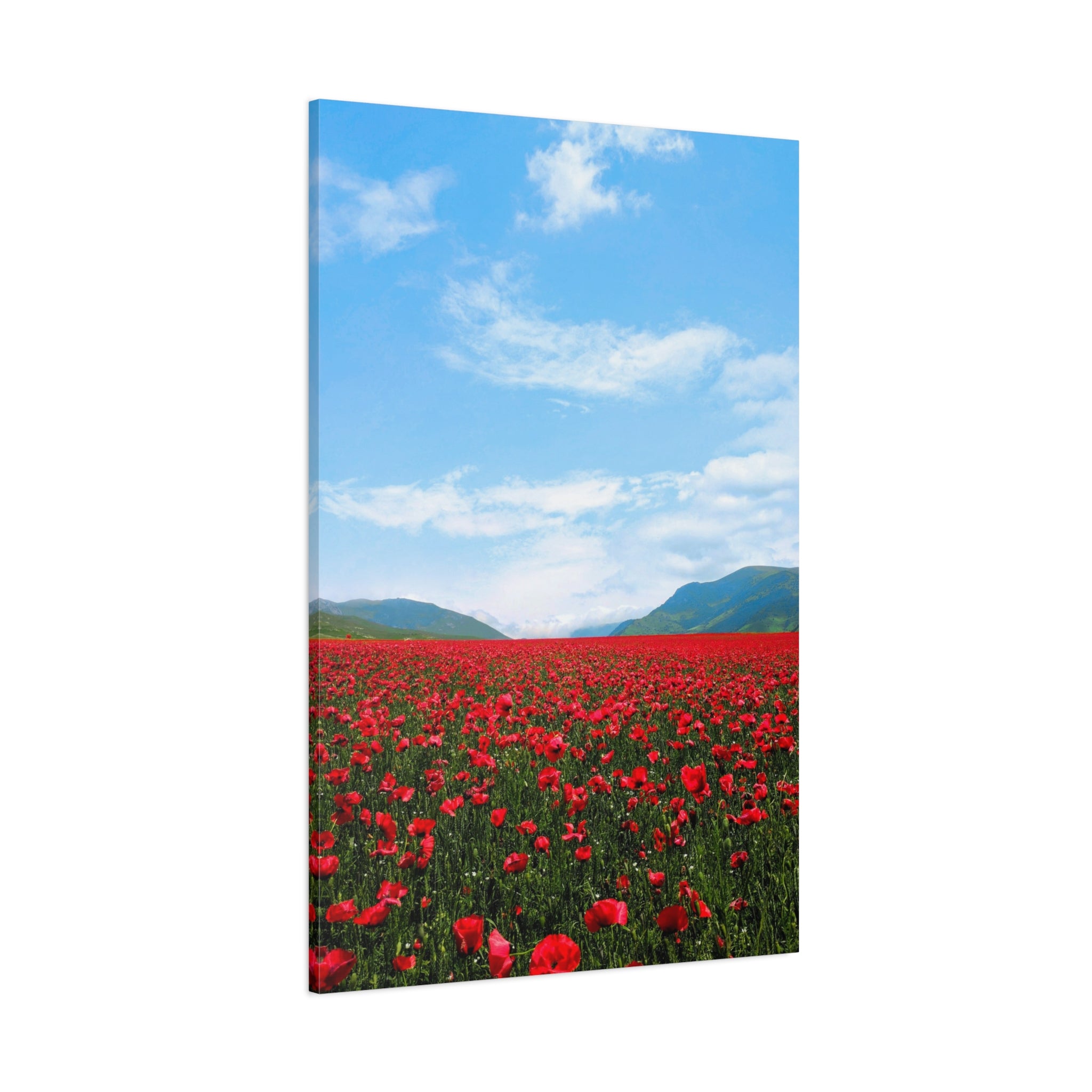 canvas-wall-art-red-poppy-flower-print-spring-floral-decor-matte-stretched-1-25-inch-home-office-decoration