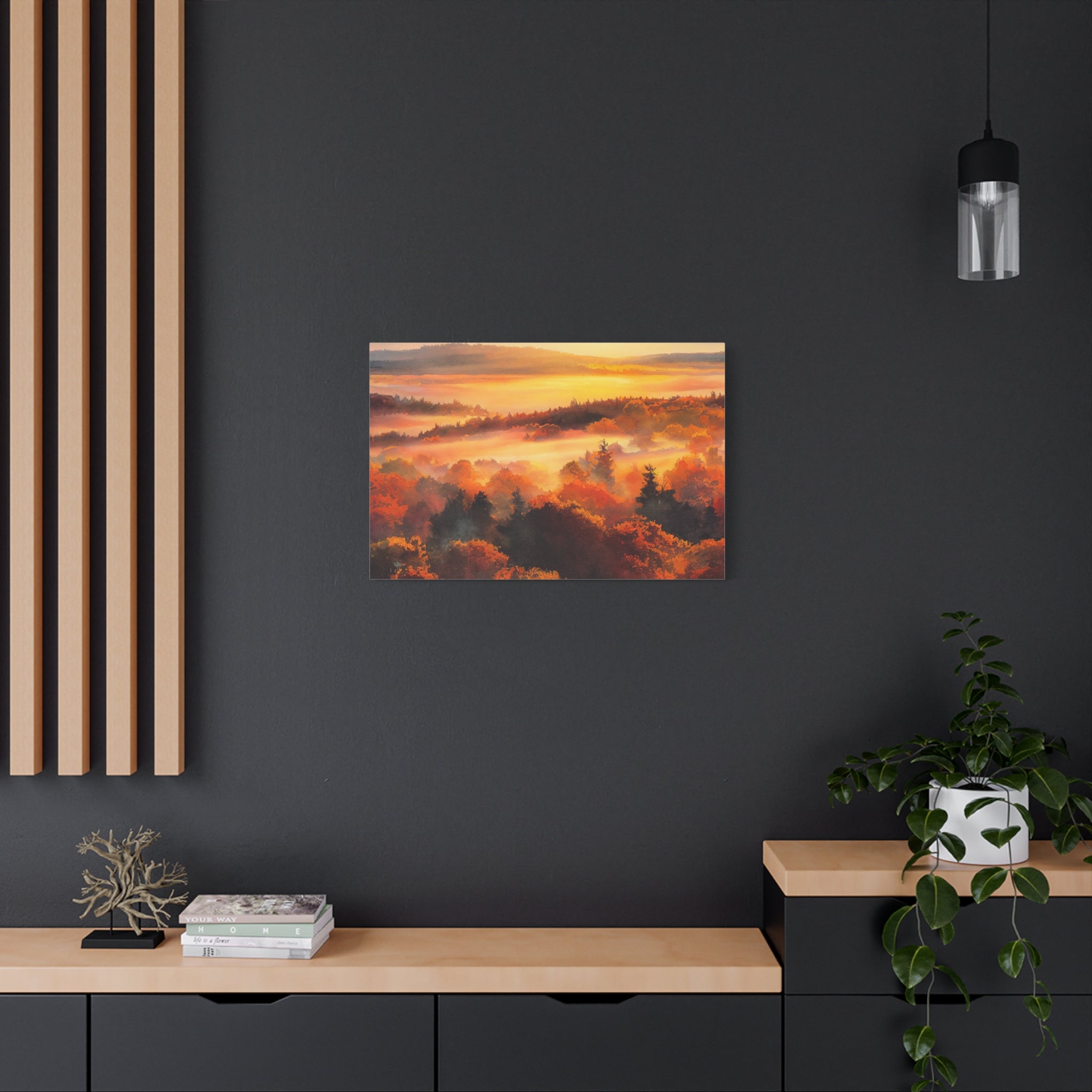 watercolor-fall-canvas-wall-art-fall-sunset-tree-print-stretched-matte-canvas-home-decor-autumn-decor-gift-for-nature-lovers