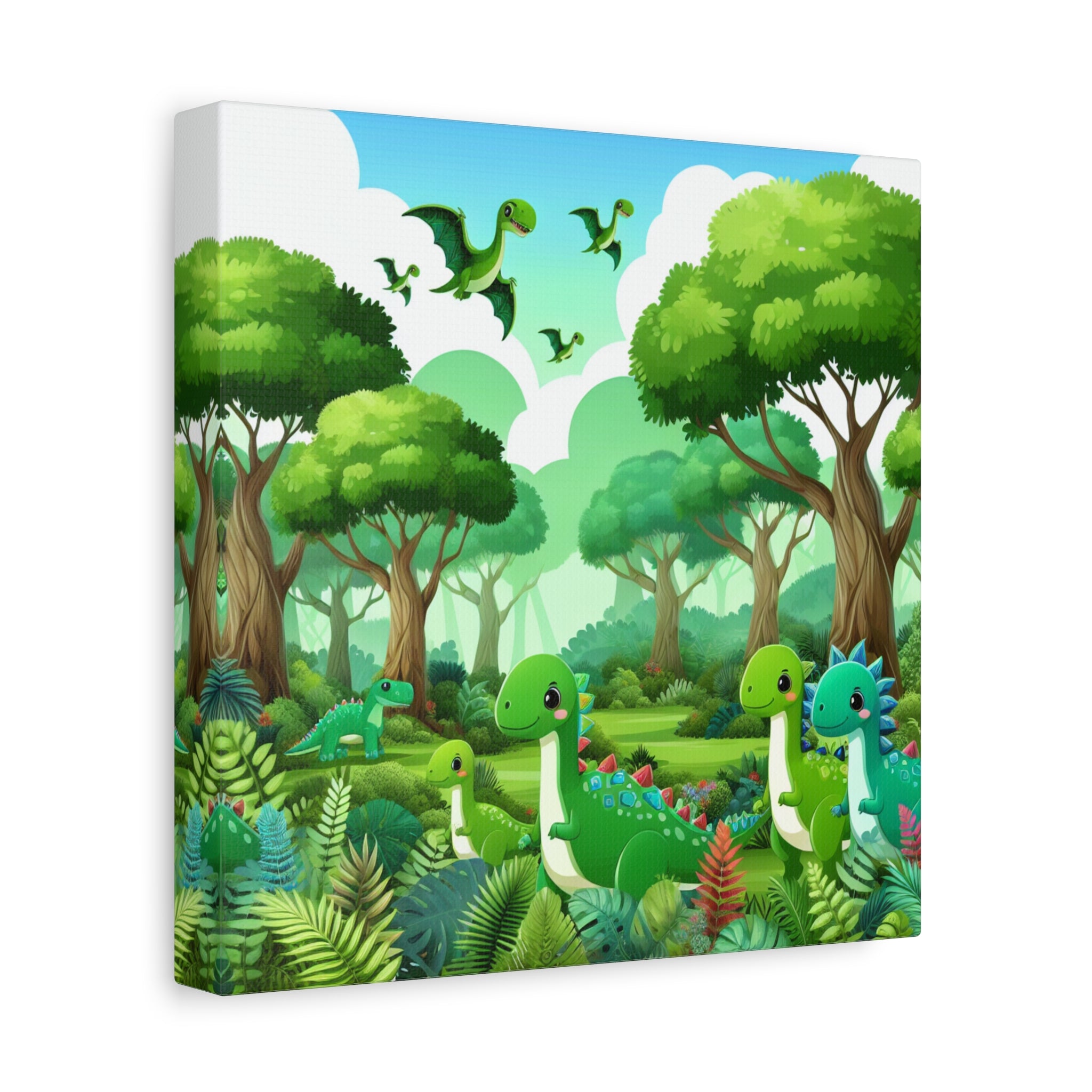 canvas-wall-art-cute-dinosaur-nursery-decor-baby-dinosaur-print-stretched-canvas-nursery-art-cute-dinosaur-decoration-baby-nu