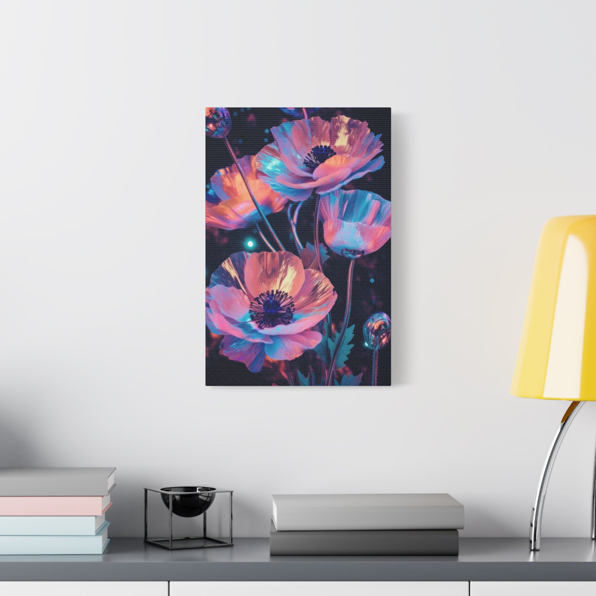 canvas-print-poppy-flower-art-pearl-floral-wall-art-floral-print-flower-print-nature-wall-decor-flower-wall-decor-housewarmin