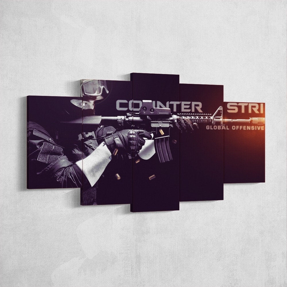 csgo-5-piece-canvas-wall-art-counter-strike-global-offensive-wall-art-csgo-poster-csgocanvas-csgo-5-panel-gift-5