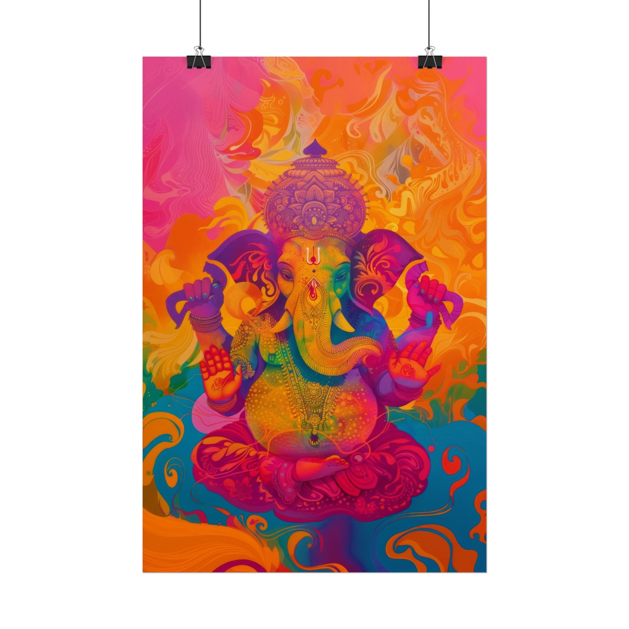 colorful-ganesha-poster-print-wall-art-decor-spiritual-home-decor-lord-ganesha-art-hindu-god-wall-decor-ethnic-wall-hanging